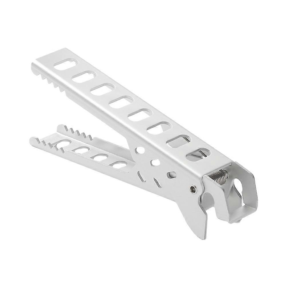 1pc Anti Scalding Camping Pot Clamp Holder Gripper for Outdoor Silver