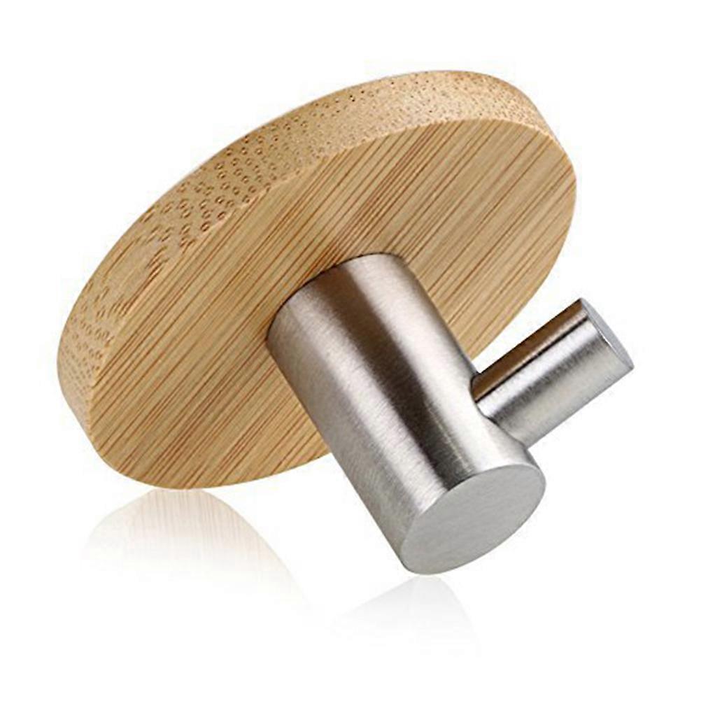 2pcs argento in acciaio inox appendiabiti appendiabiti design durevole per una facile conservazione degli asciugamani