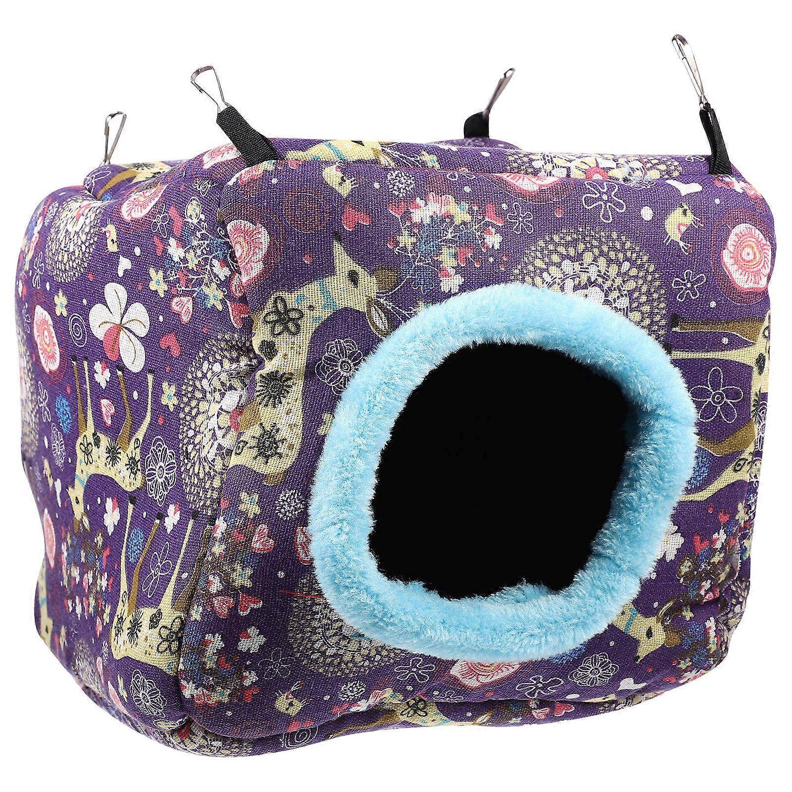 Rabbit Sleeping House In Perfect For Hamsters Offering Warm Resting Place 1Pcs