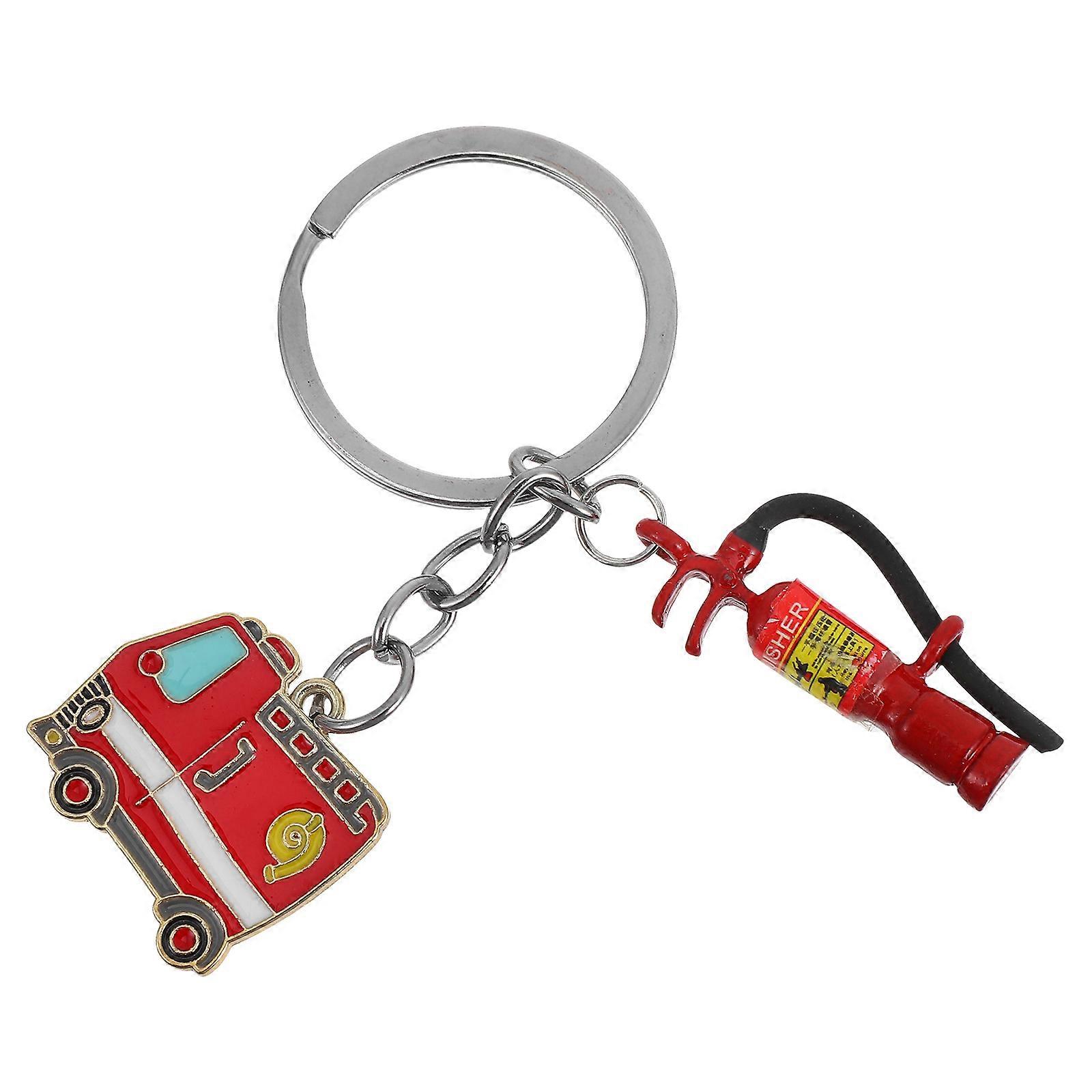 3D Key Accessory Creative Keychain Pendant Perfect Gift Occasions Multi Metal 1Set