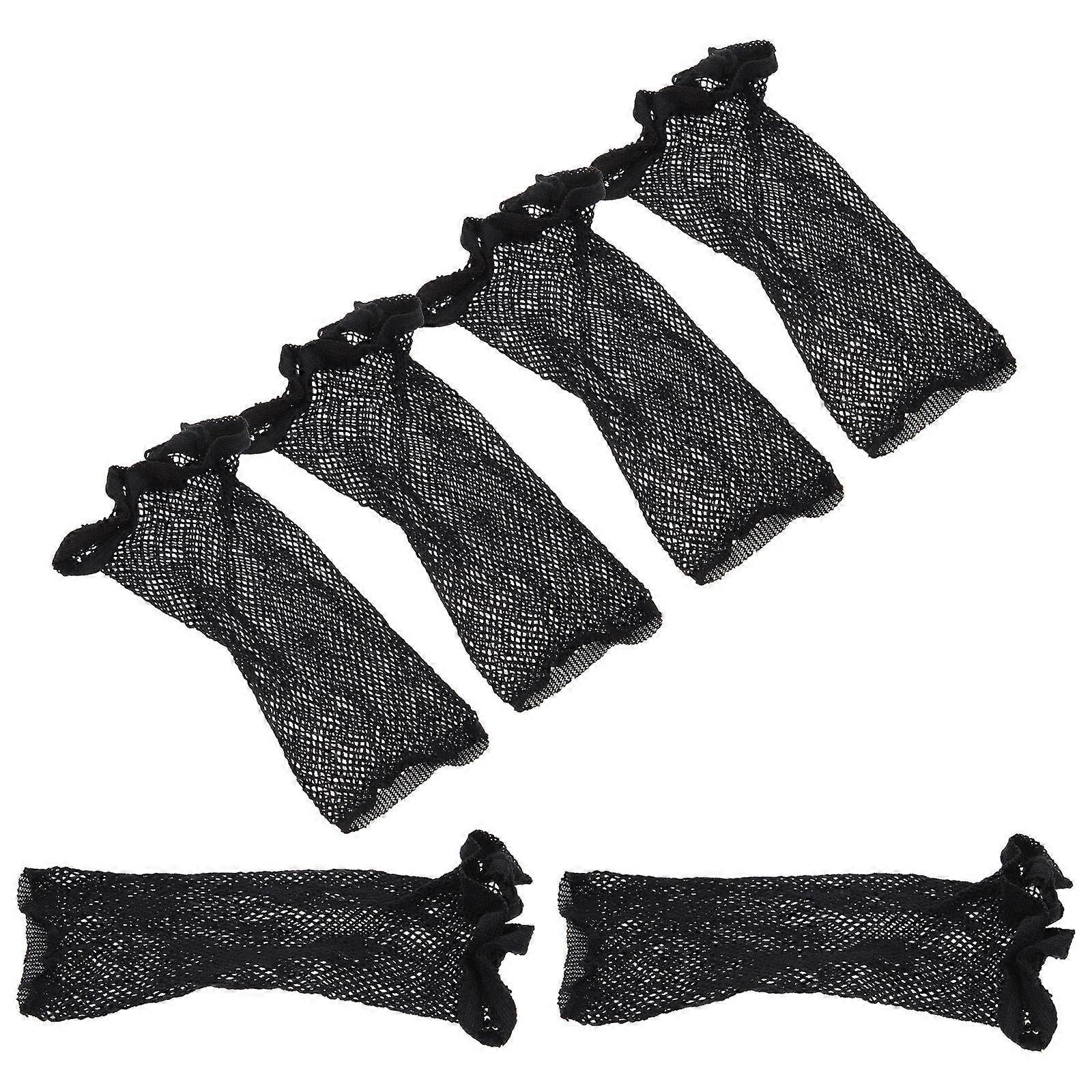 Here's a refined and professional product description based on your input:
**8pcs Elastic Wig Caps Durable Stretchy Mesh Caps for Comfortable Wig