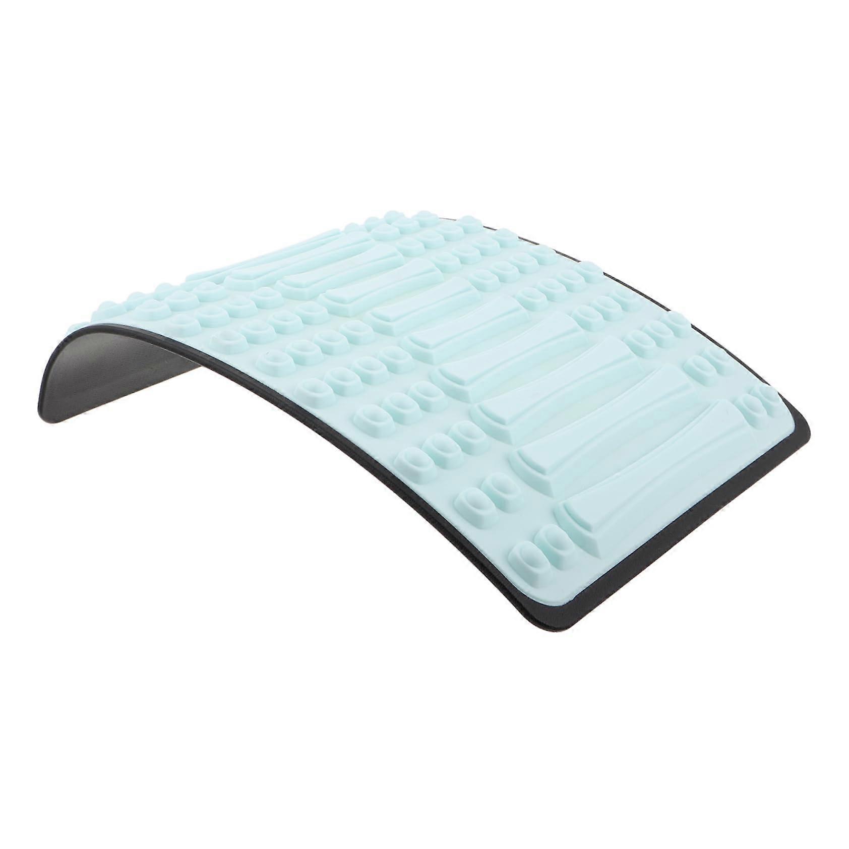 Lumbar Stretcher for Lower Back Pain Relief Yoga Equipment with Adjustable Width and Durable Foam Design