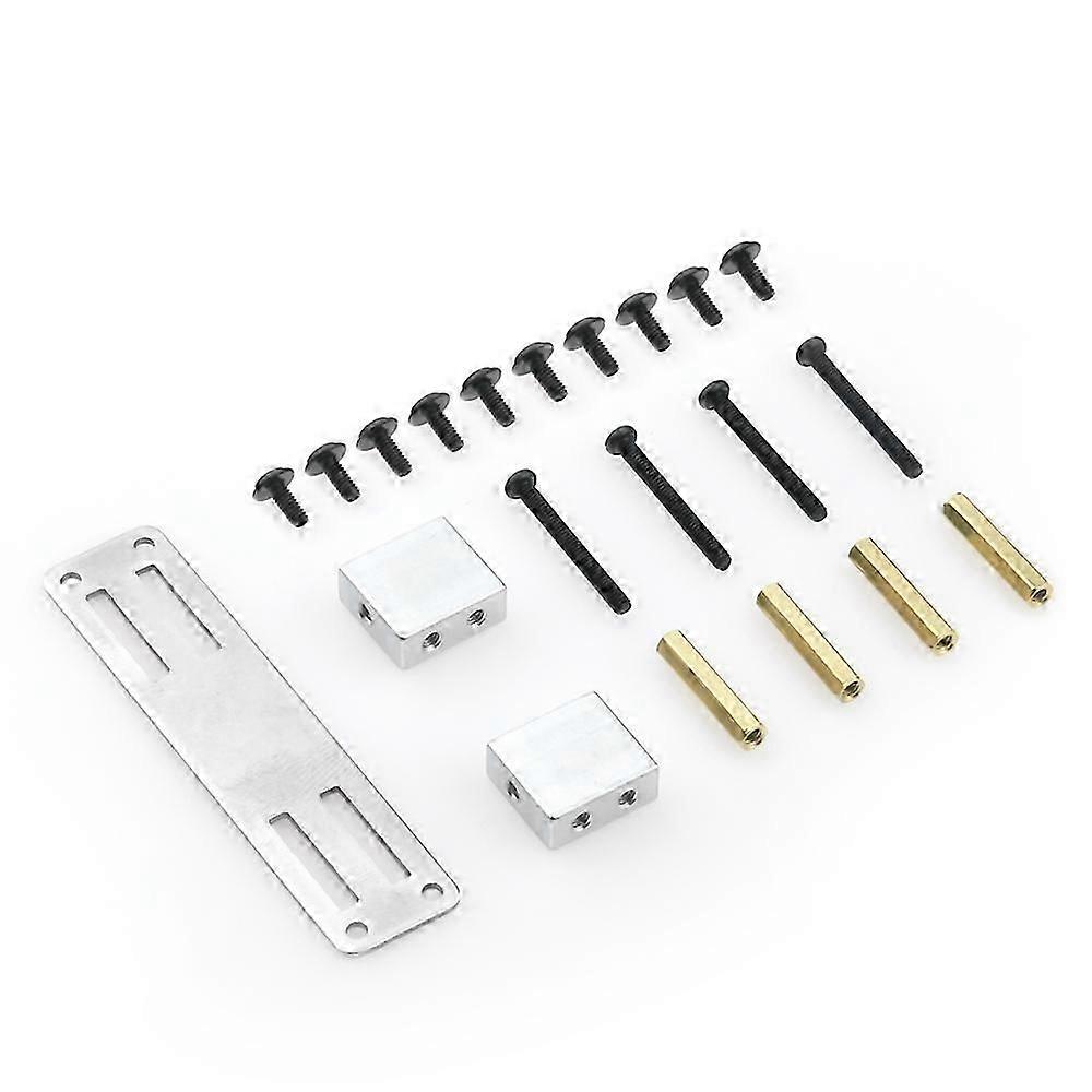 Metal Upgrade Bracket Kit for Servo Mount on 1/16 RC Cars and Trucks