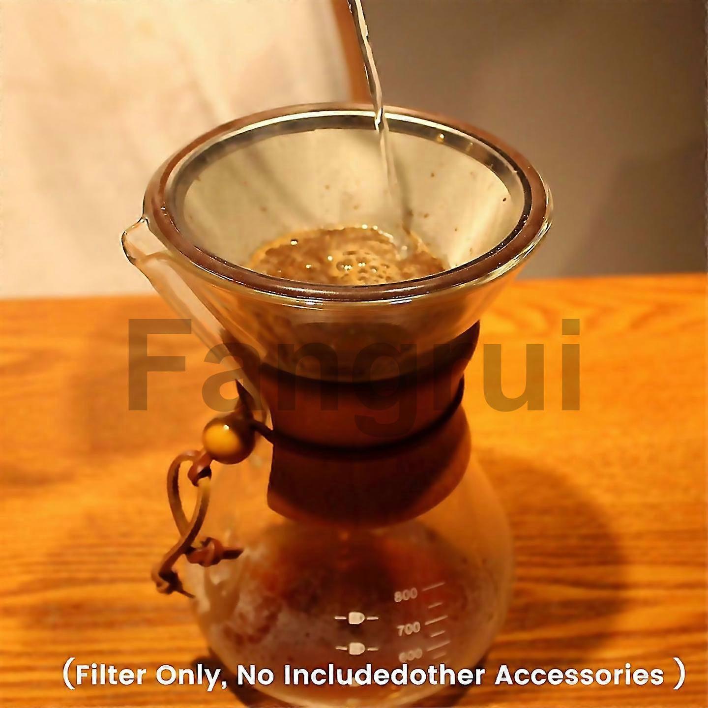Für Edelstahl-Kaffeefilter wiederverwendbarer Übergieß-Kaffeefilter
