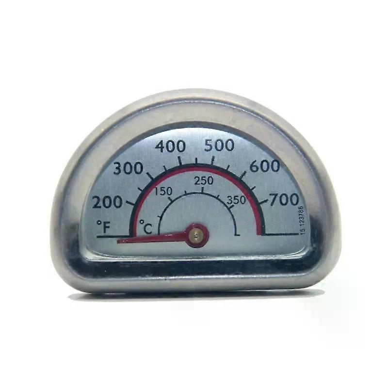 Grill Thermometer Semicircle Barbecue Charcoal Pit Smoker Thermometer Temperature Gift Easy to Use and Clean T5EF