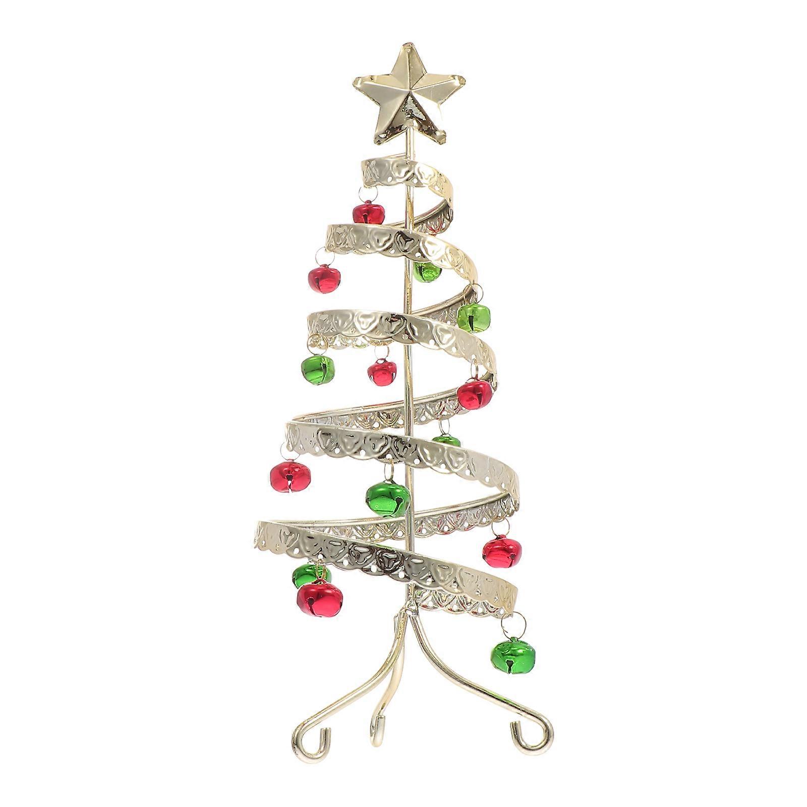 Multi Color Iron Jingle Bell Rack for 1Pcs Xmas Storage and Display