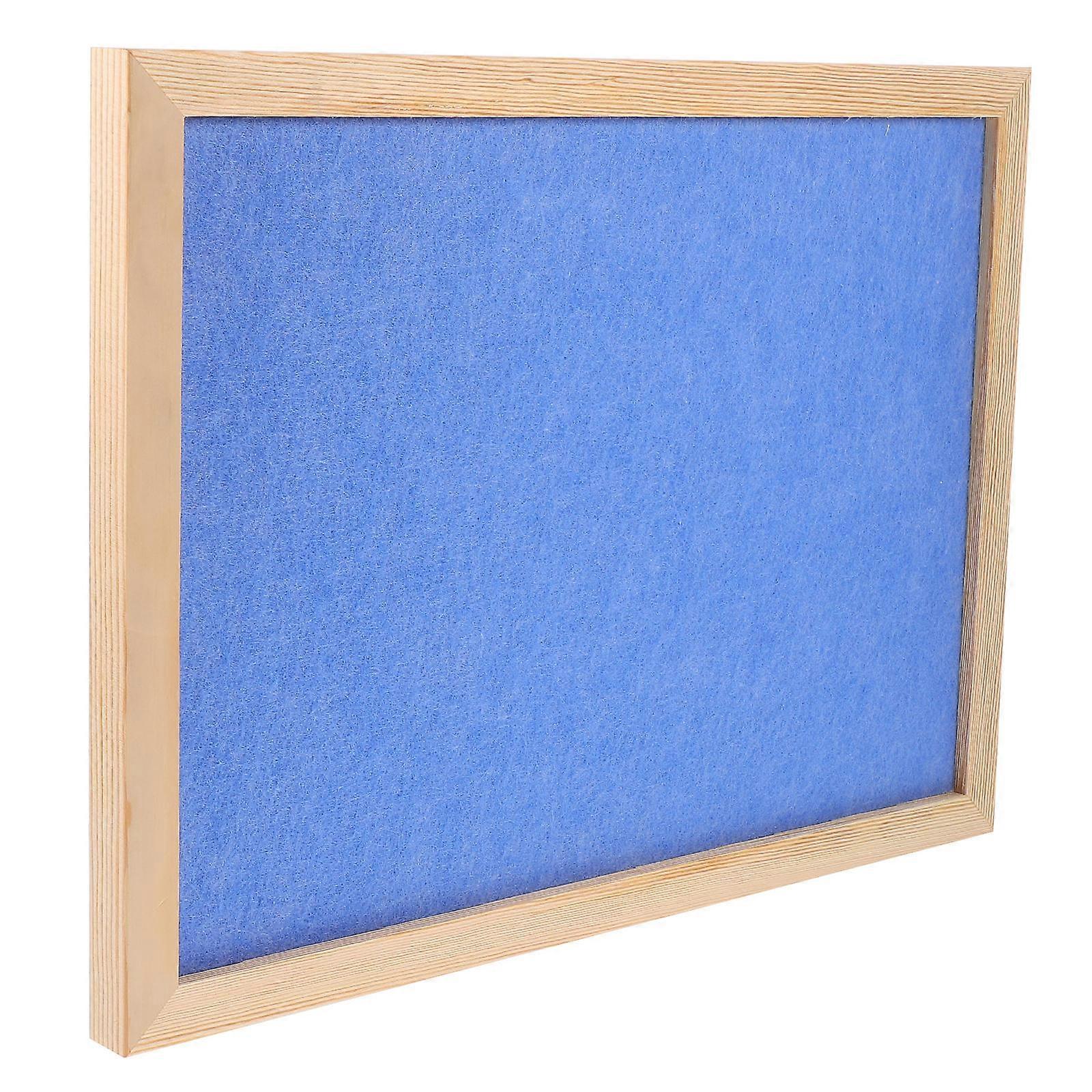 Bleu Tableau d’affichage bricolage pour les enfants en classe Utilisation avec un matériau synthétique et des fonctions pratiques 1pc