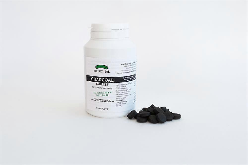 Braggs Charcoal 300mg - 250 Tablets - 3 Pack