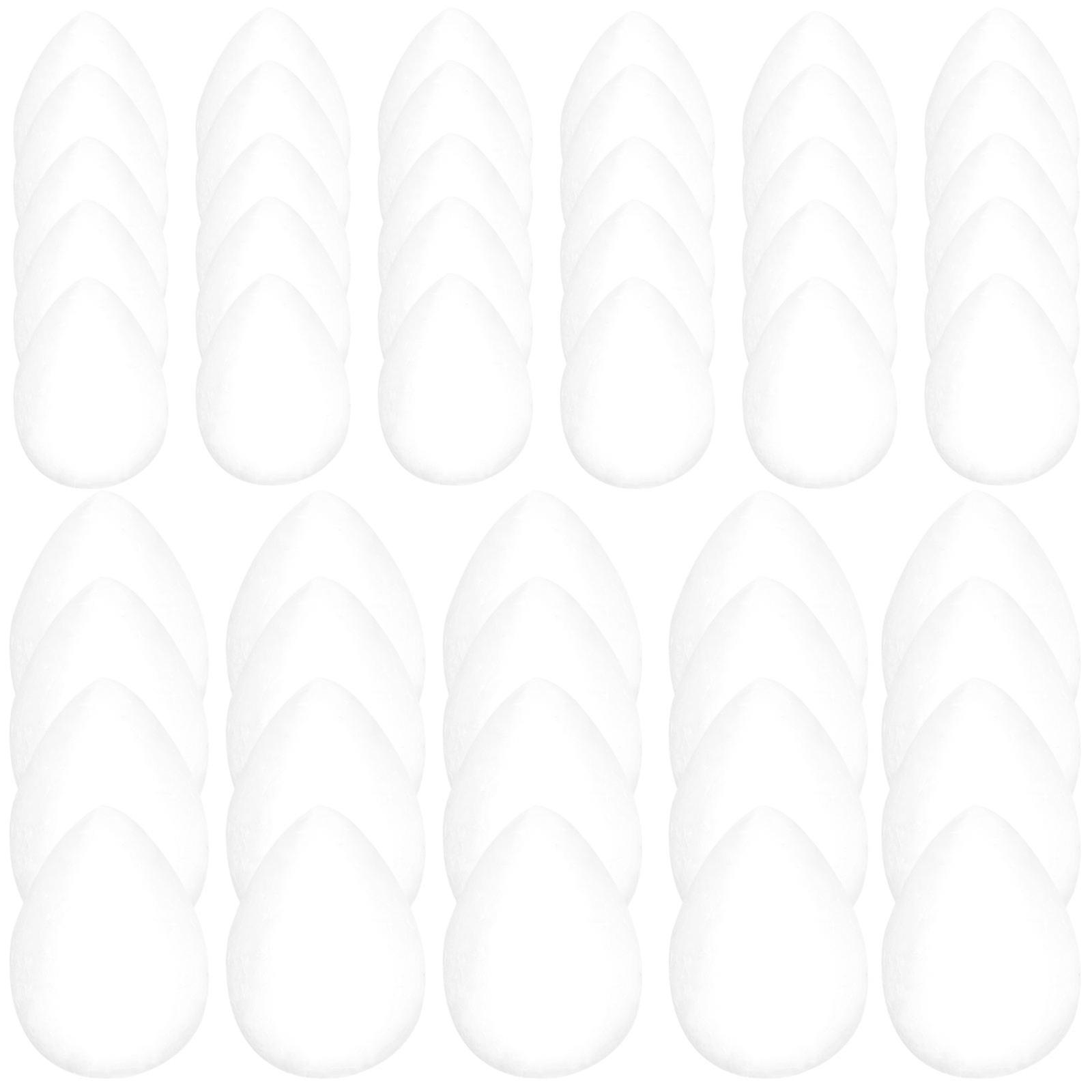 Foam Balls 100pcs Unfinished DIY Craft Supplies for Handmade Decorations Modeling and Creative Projects