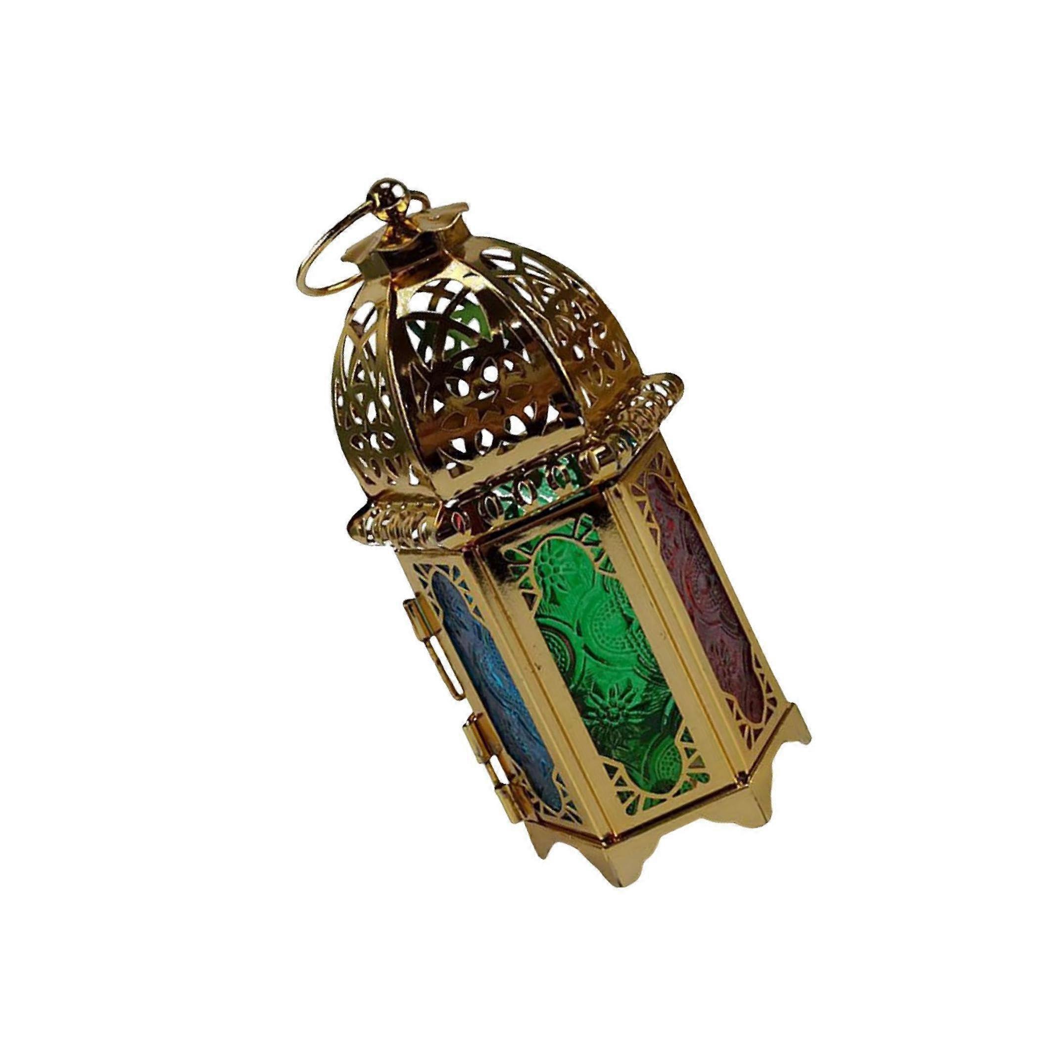 Vintage Style Candle Lantern Lamp - Elegant Gold Wind Light for Party, Desk, Home Decor, and Gifts