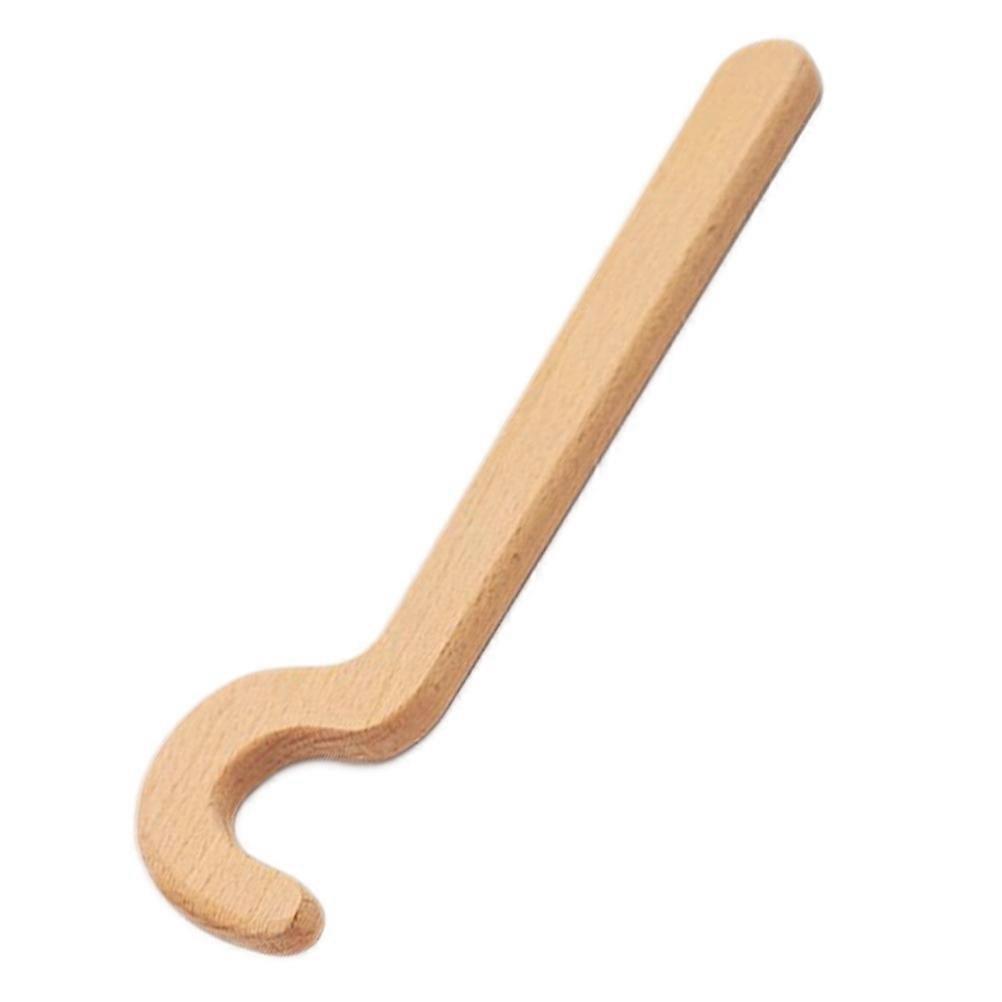 Wooden Pottery Throwing Stick with Long Handle for Clay Modeling and Ceramic Rim Shaping – DIY Crafting Making Tool