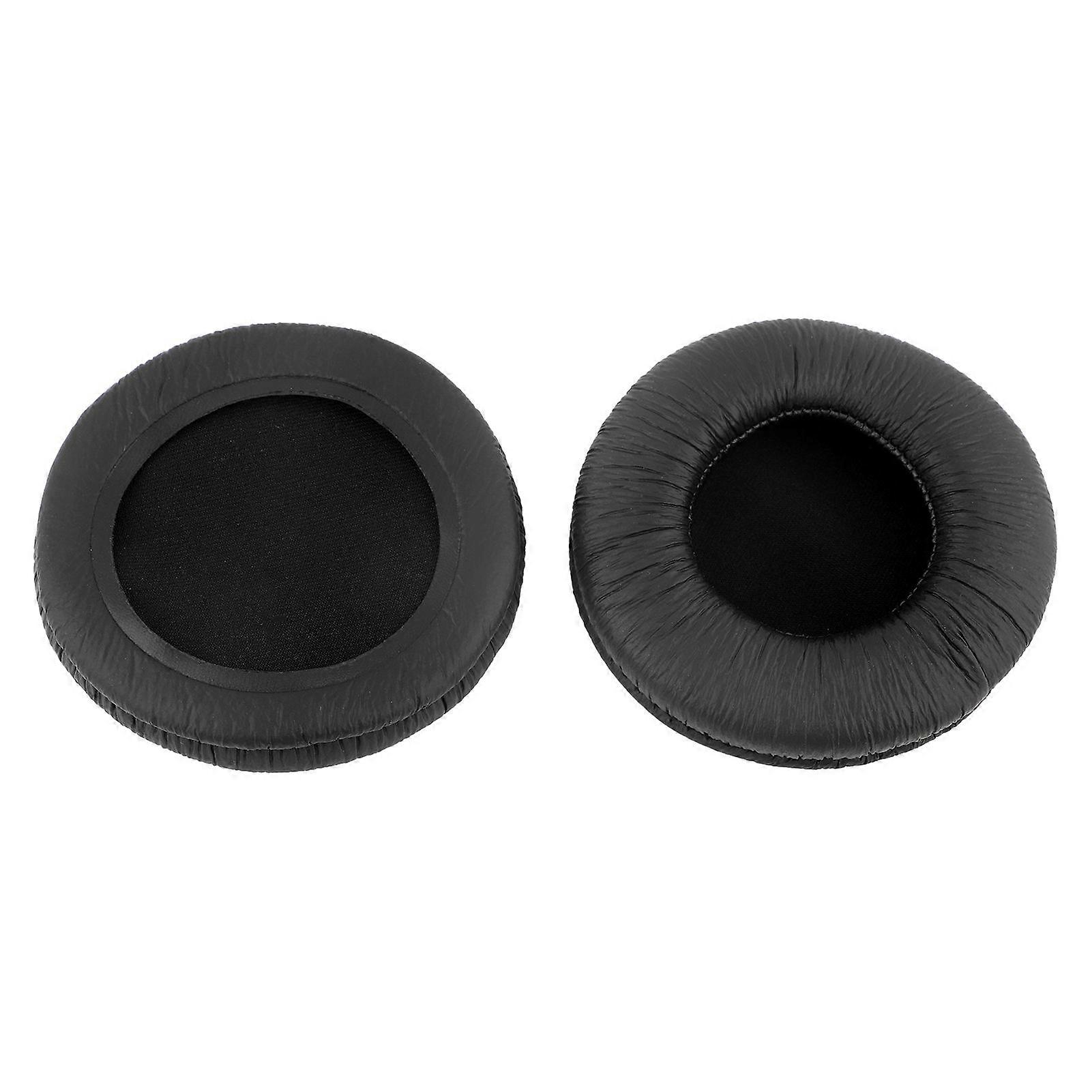 2pcs 95mm/3.7in Headset Earpad Cover Cushions Good Elasticity Blocking External Noise Universal