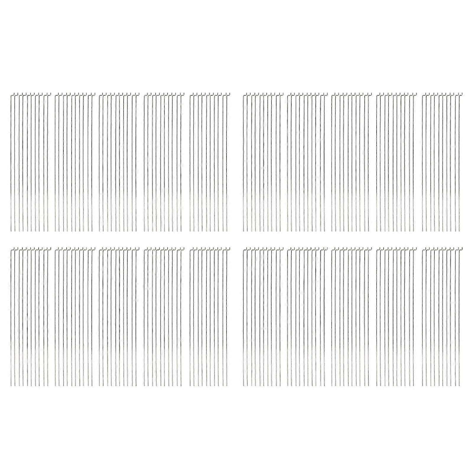 100 Pcs Steel Z Push Rods 200mm High Hardness Strong Toughness Rust Corrosion Prevention RC Airplane Pushrods