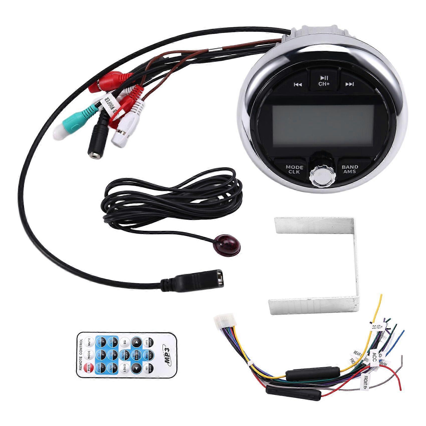 Motorboats Yachts Boat Radio MP3 Media Player Marine for UTV ATV RZR