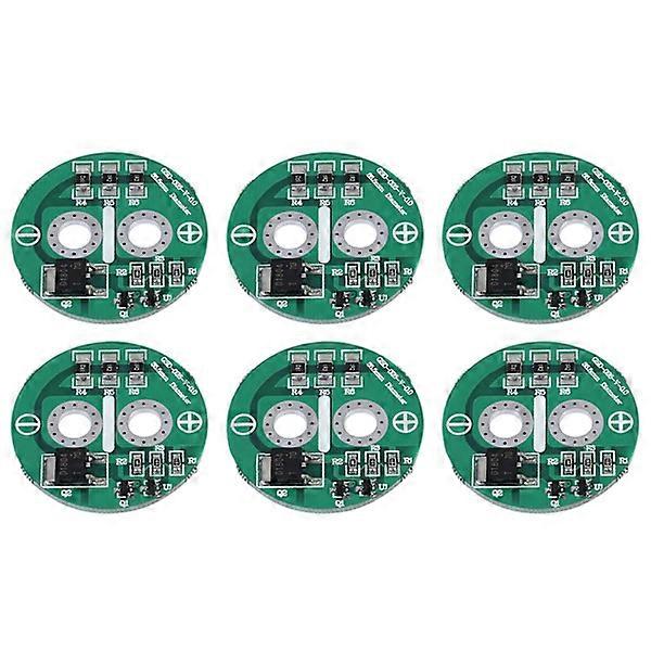 6pcs/ set Super Farad capacitor 2.5V with protection board module limit plate, electronic component.