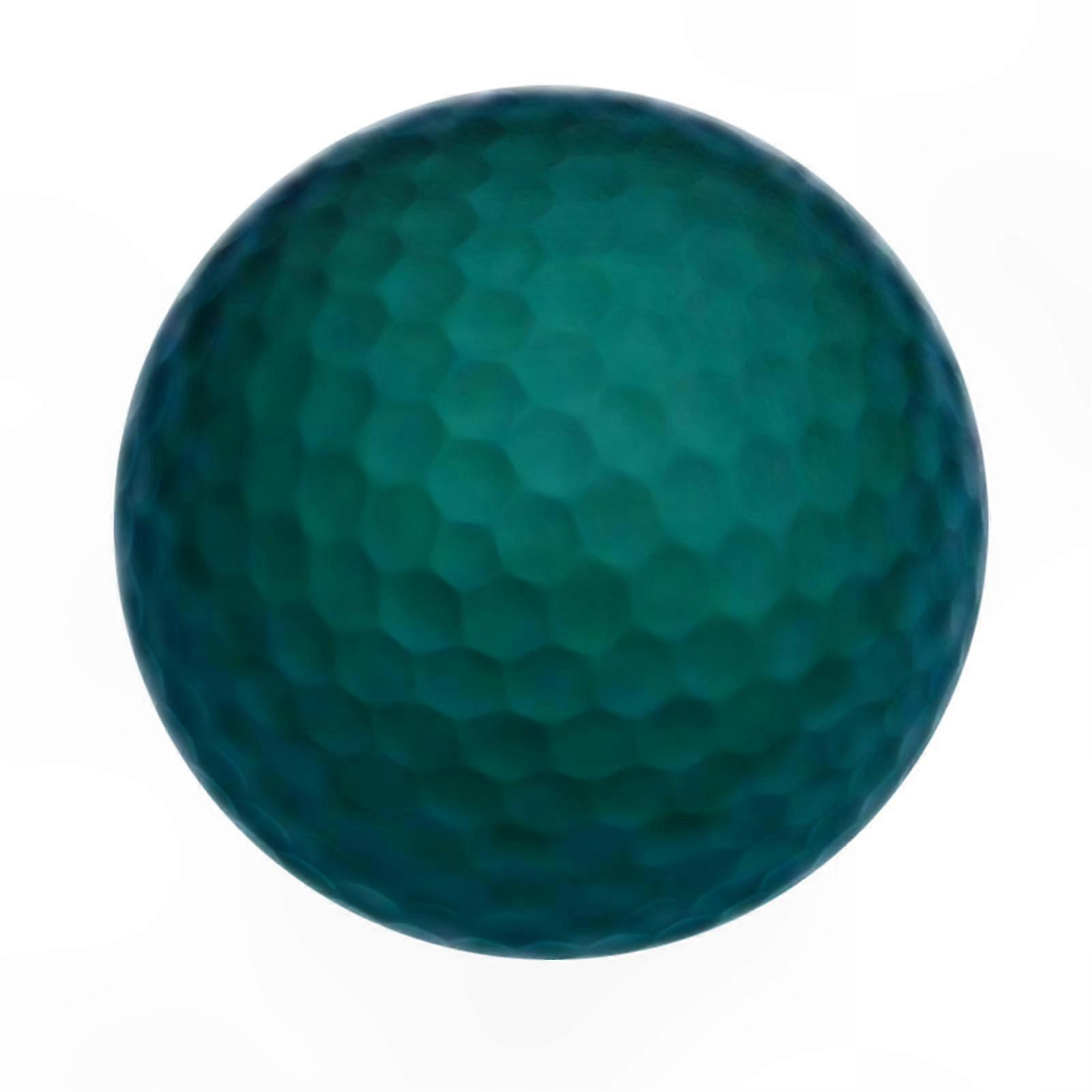 Two-Layer Golf Ball with Multicolor Design, Durable and Lightweight Golf Accessories for Enthusiasts