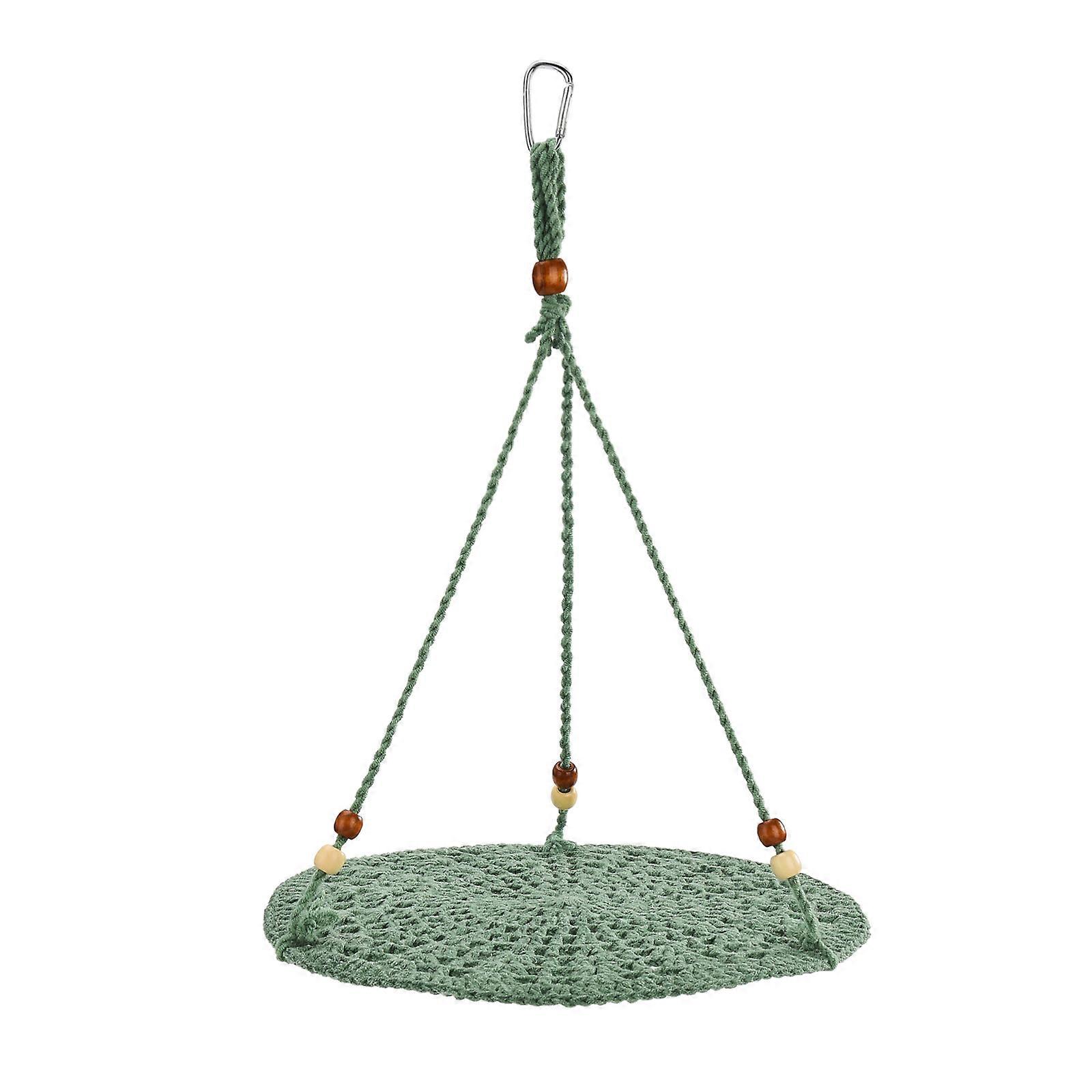 Lizard Sleeping Bed Hammock Climbing Pet Cotton Nest Chameleon Hamster Small Pet Nest (Green)