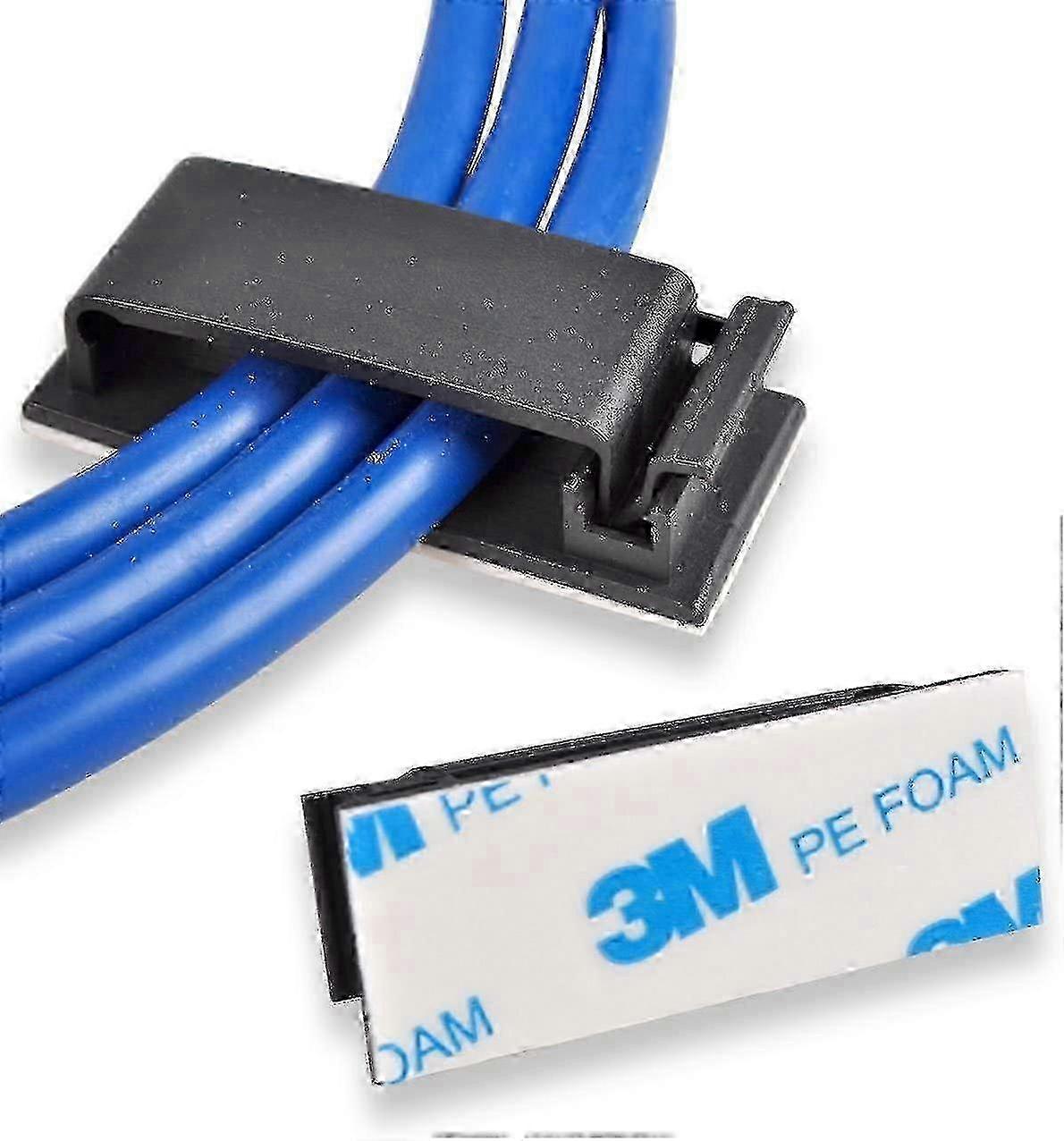 Cable Clips, Ethernet Cable Organizer, Adhesive Wire Management Cla...