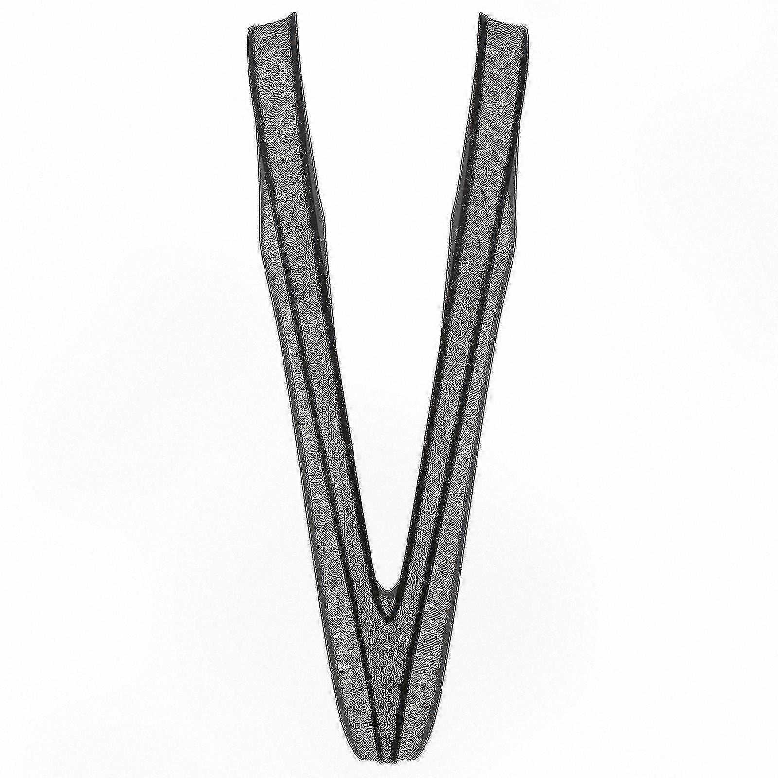 Men's One-Piece Swimwear with Deep V Neck for Beach and Swimming Activities