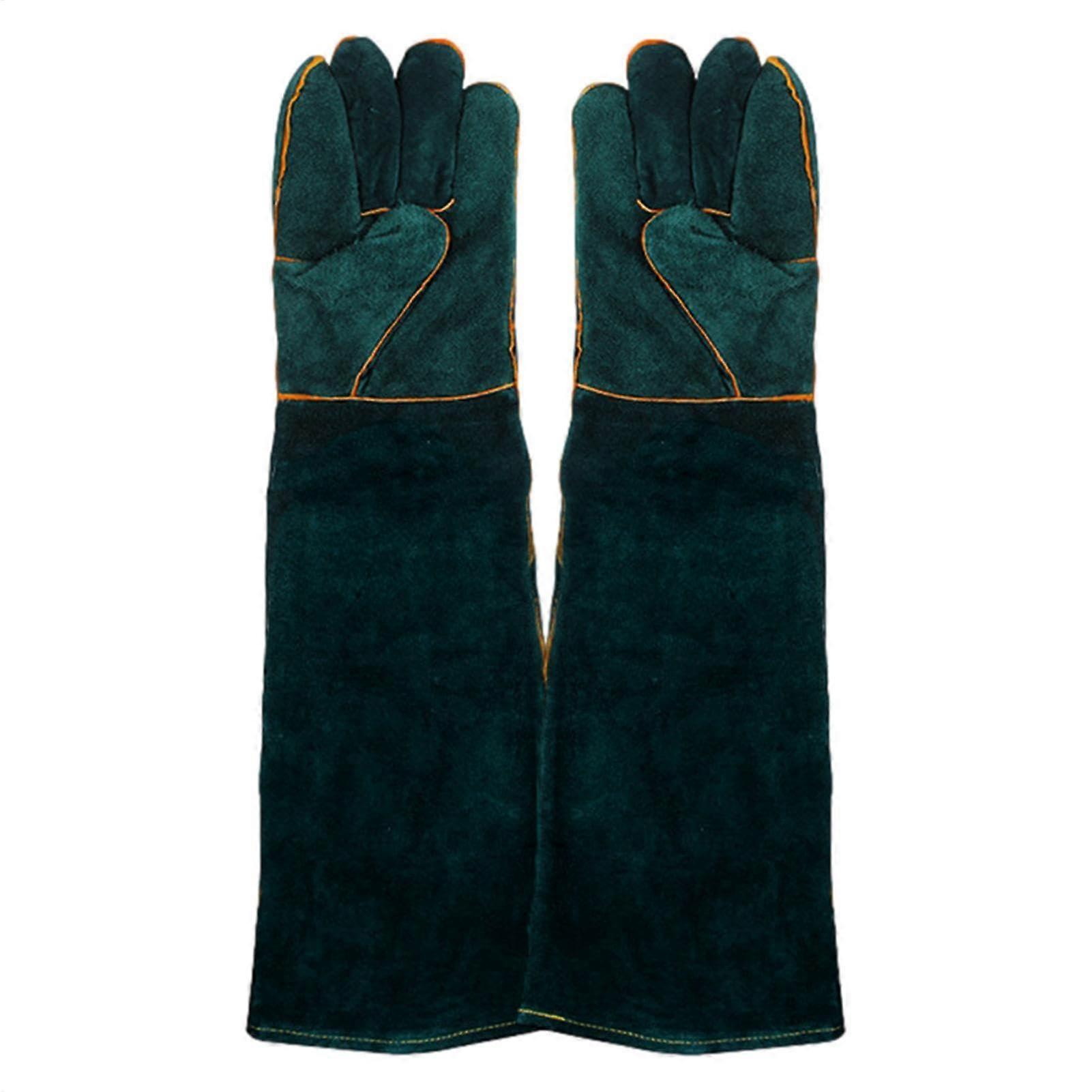 Bird Management Gloves: ScratchResistant, AntiBite Bird Handling Glove, 60 cm, Multipurpose Bird Bathing