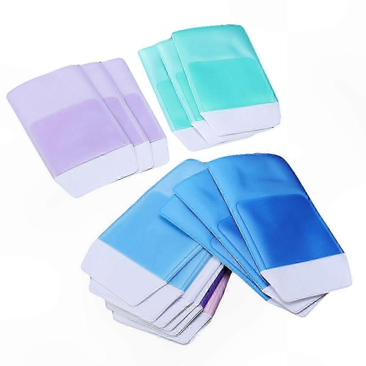 12-Pack Pen Holders for Notebooks, Pencil Pouch with Multiple Slots