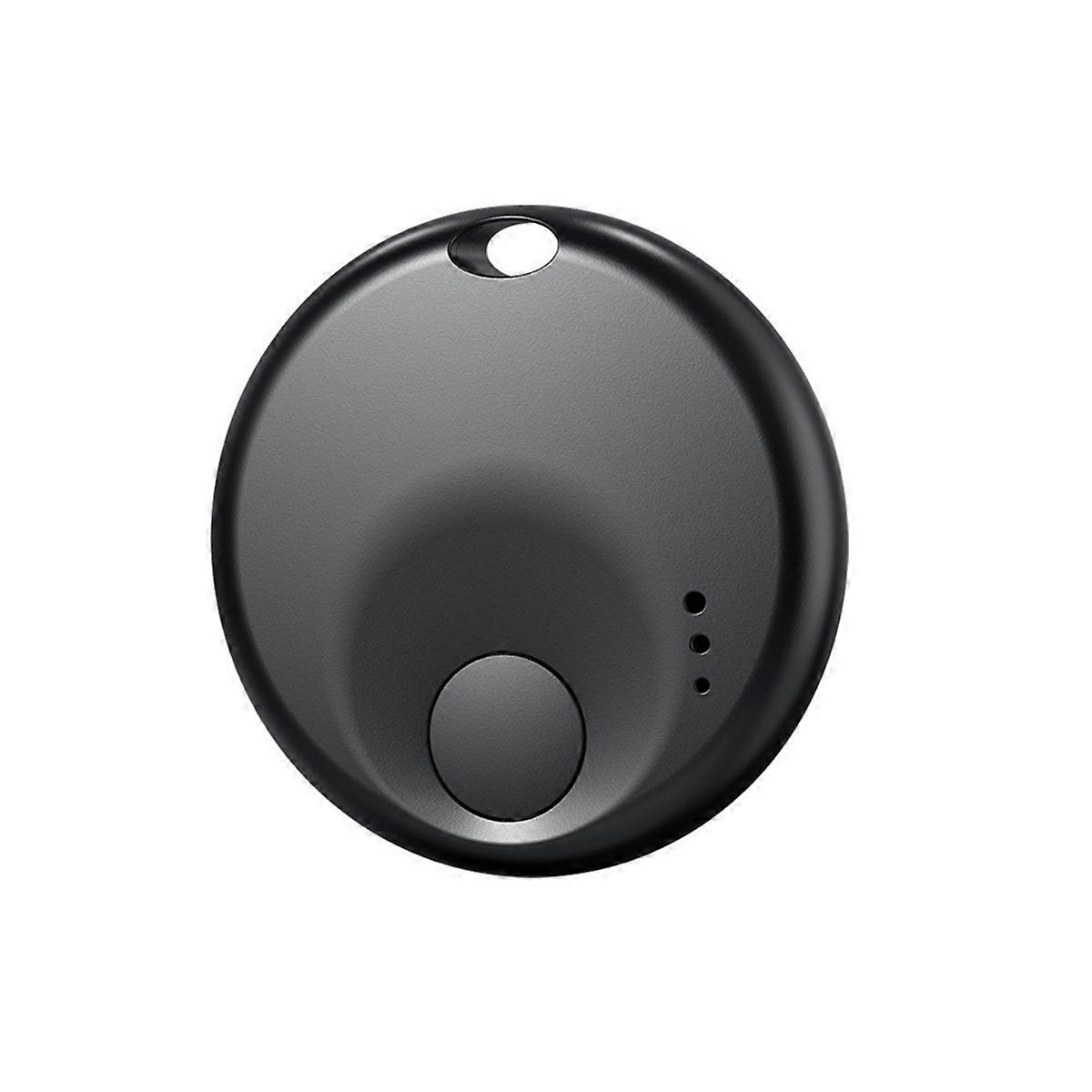 Mini Smart N Tag Wireless Luggage Tracker Works with for Find My, Item Locator for Key, Luggage, Backpack Black