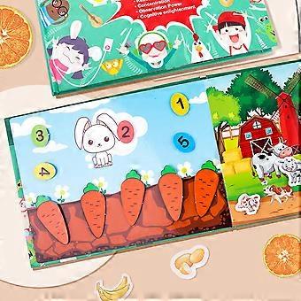 Busy Book for Kids 28x20.5x1.8cm Educational Puzzle Toy 0.45kg