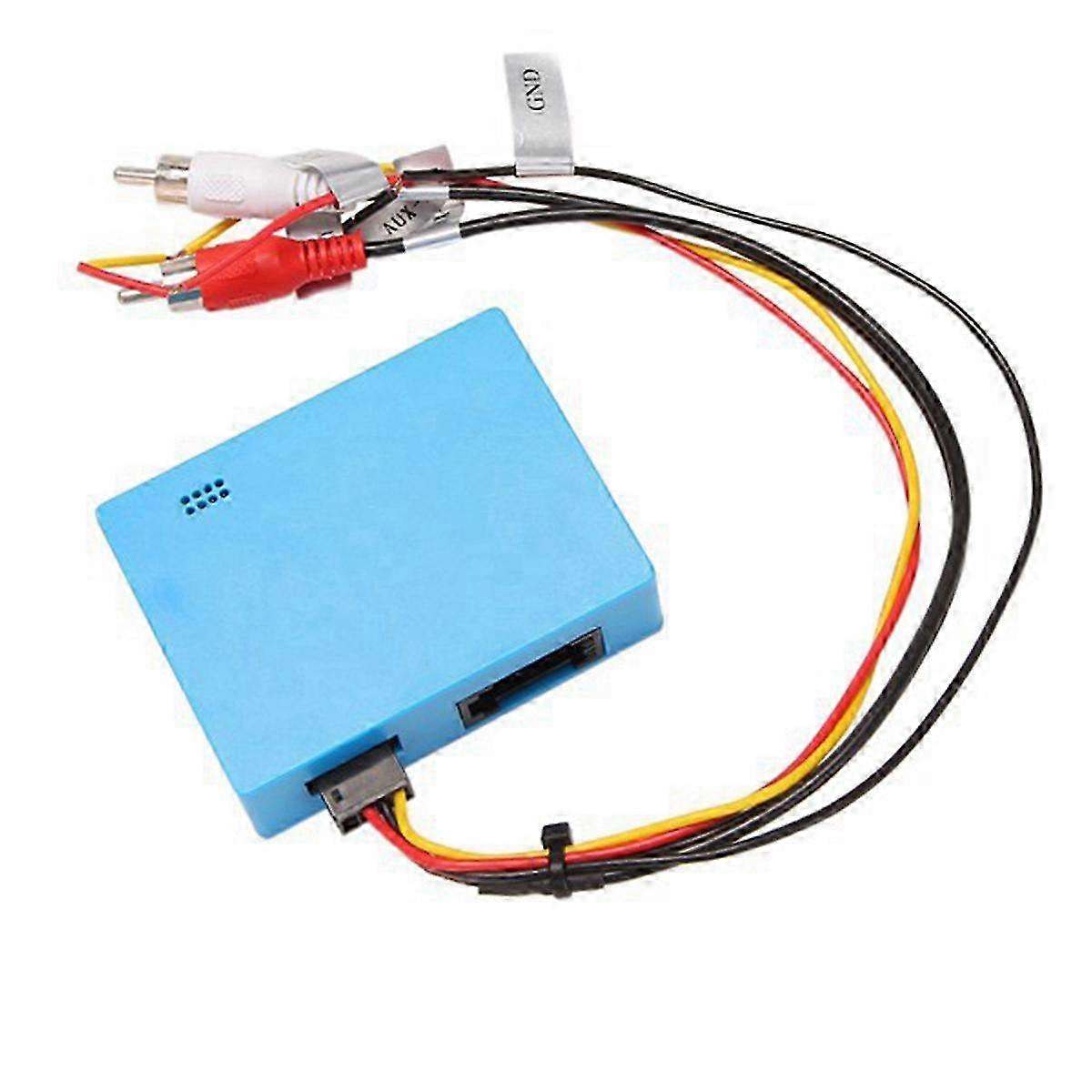Aux Optical Fiber Decoder Box Amplifier Adapter for E83 E85 E87 E90 E91 E92 E70 Cars