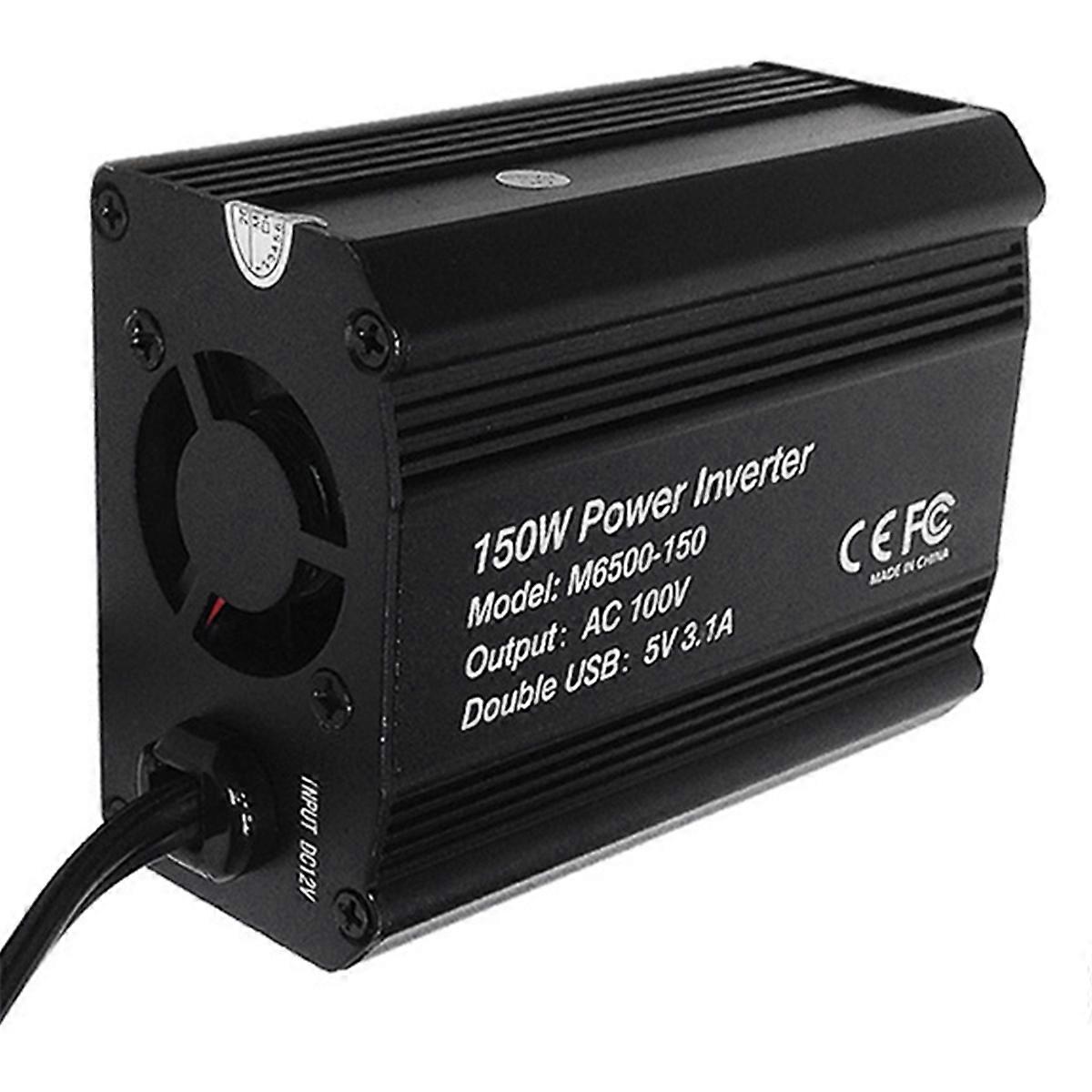 150w Car Inverter 12v to Power Converter Booster Automotive Inverter Power Converter Boost A