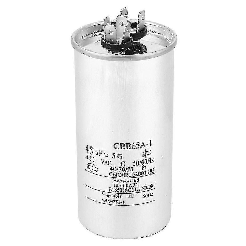 CBB65 45UF 450V Capacitor for Air Conditioner Compressor Start