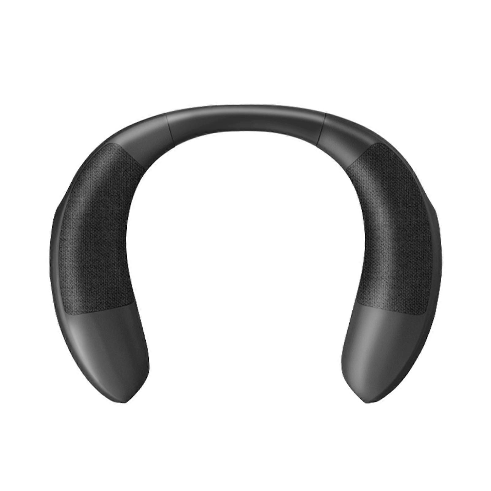 Portable Wearable Speaker with 3D Stereo Sound, Waterproof Design, and 12H Playtime