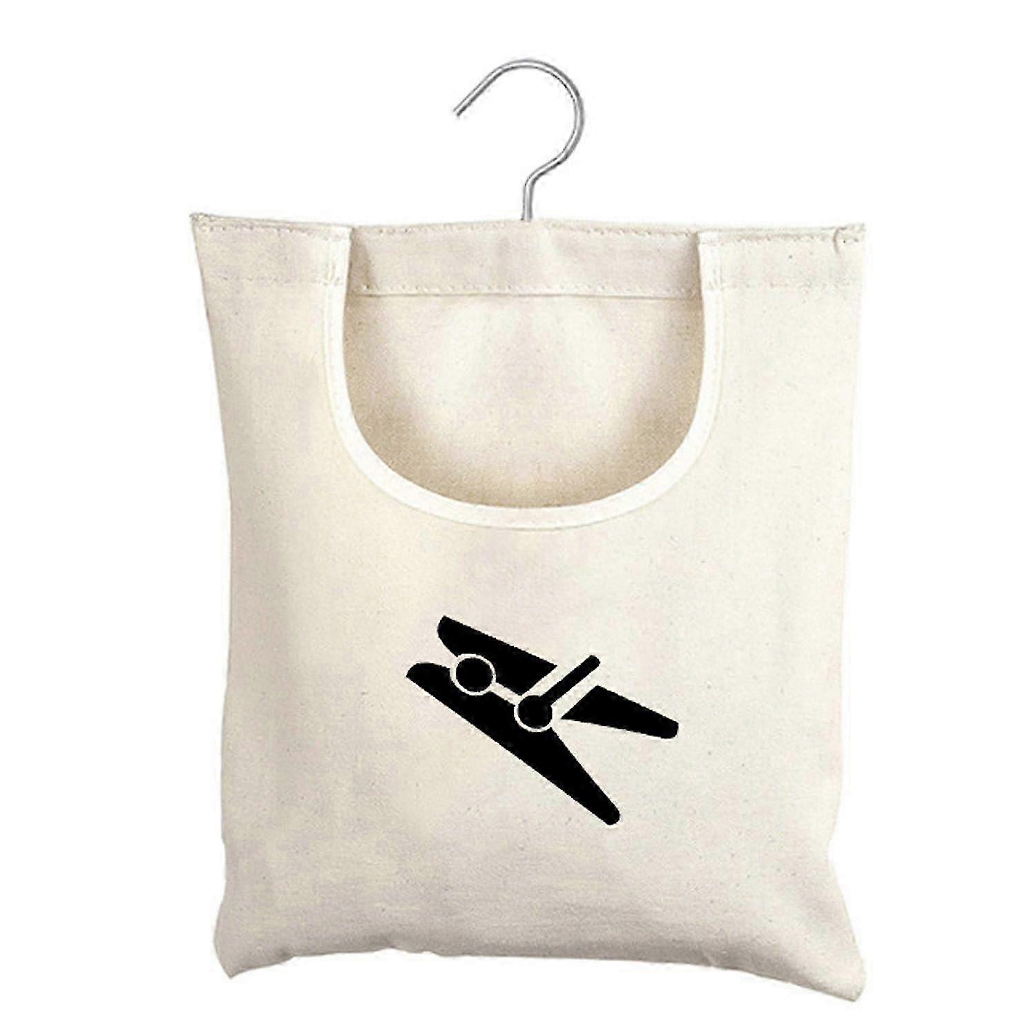 1 x Clothes Peg Storage Bag, Hanging Peg Bag, Clothes Peg Bag with Hooks, Clothes Peg Basket, Rotating Clothes Peg Bag