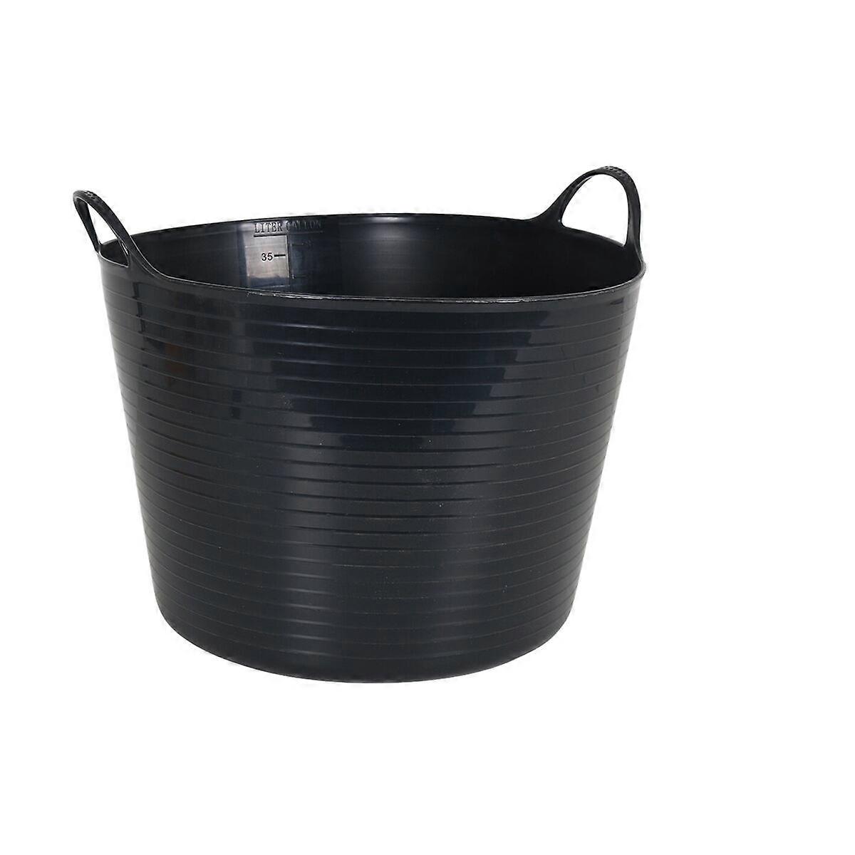 Multi-purpose Plastic Basket Dem Flexy 42 L Circular (6 Units)