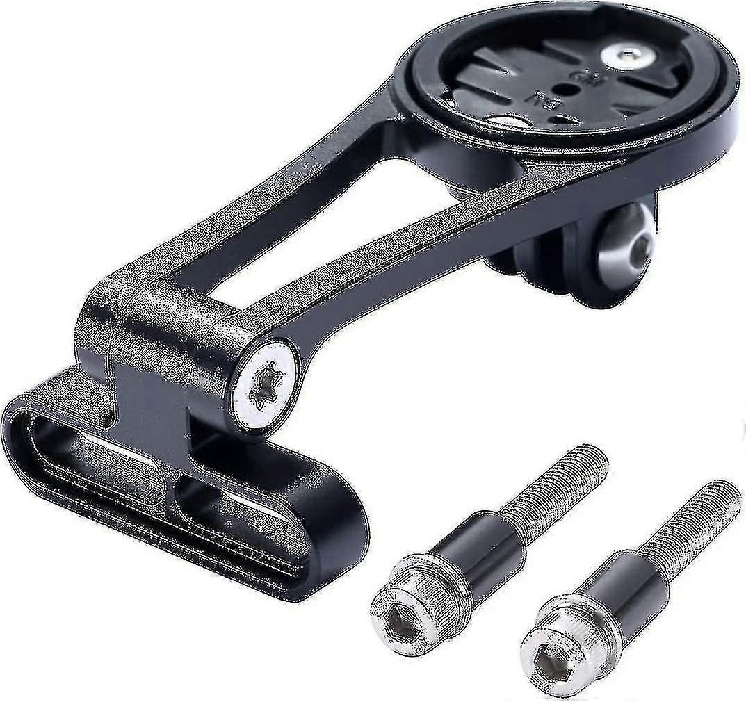 Soporte para computadora de bicicleta Garmin Edge - Soporte frontal ajustable para dispositivos GPS Garmin Edge, GoPro y ciclismo