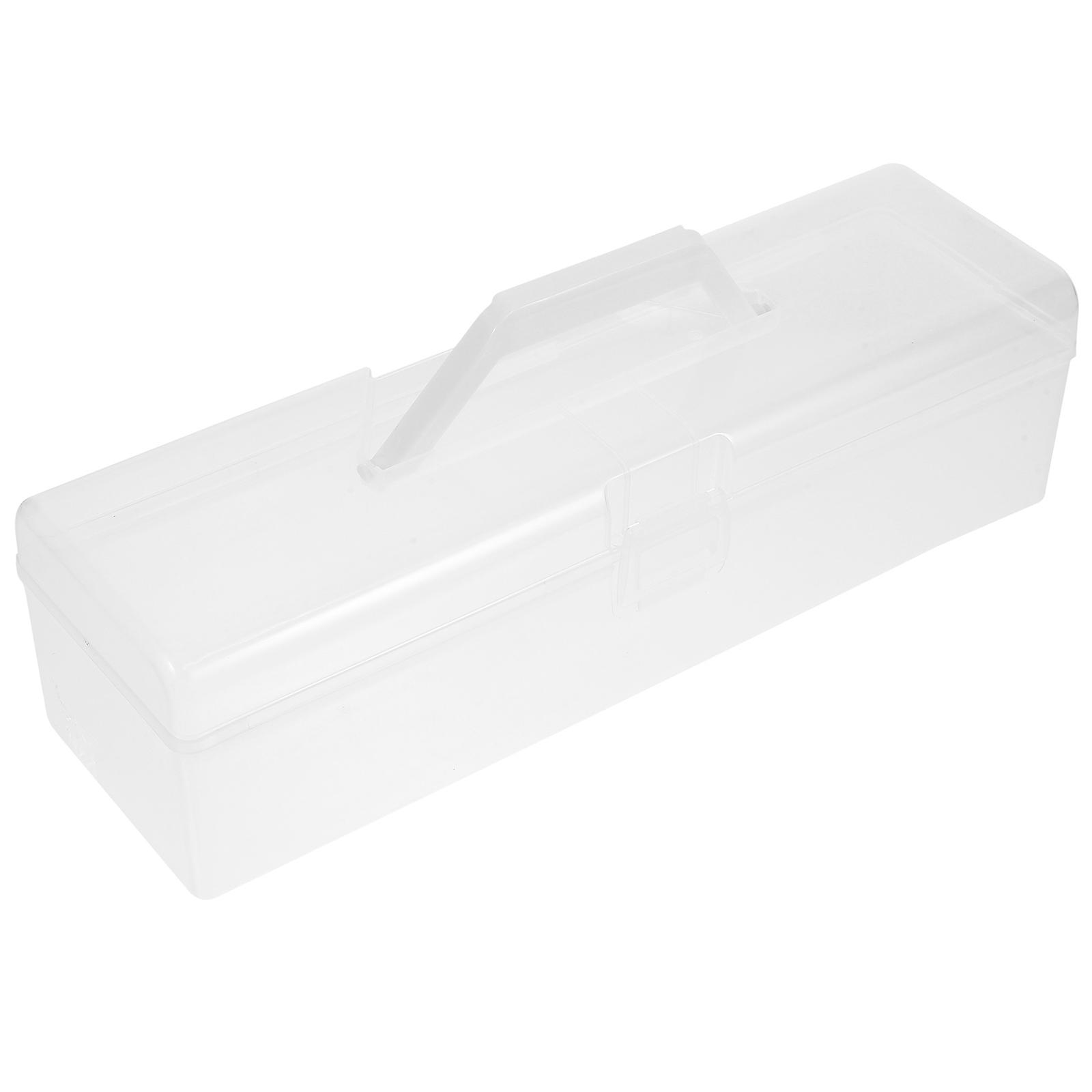 Transparent Trading Card Storage Box for Card Organization 4Pcs Pack