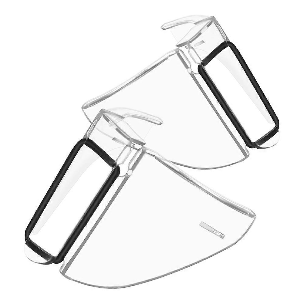 Eye Glasses Side Shields Protective Wing Guards for Work 1Pair Transparent Pc
