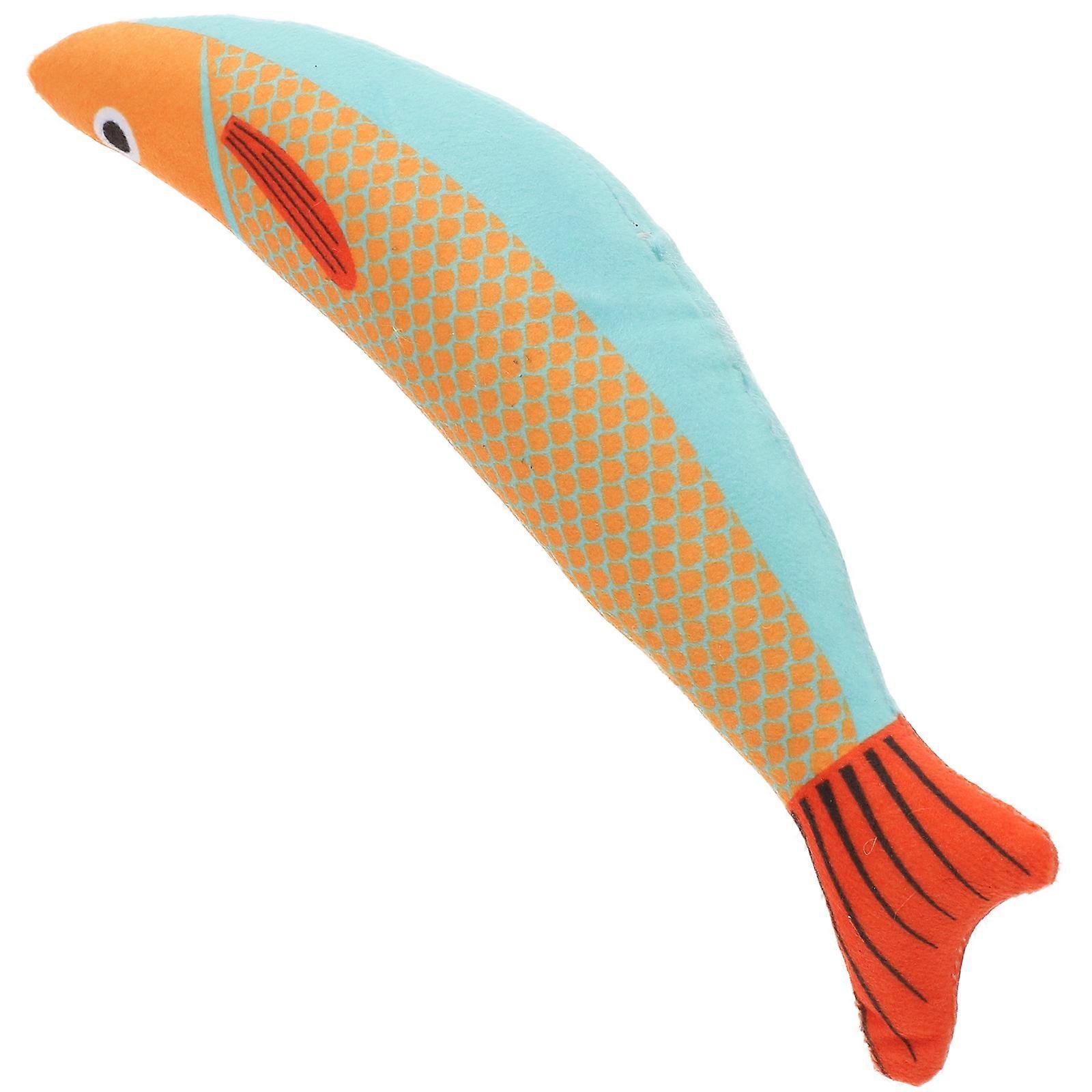 Cat Plush Toy Catnip Fish for Indoor Cat Entertainment 3Pcs Pack