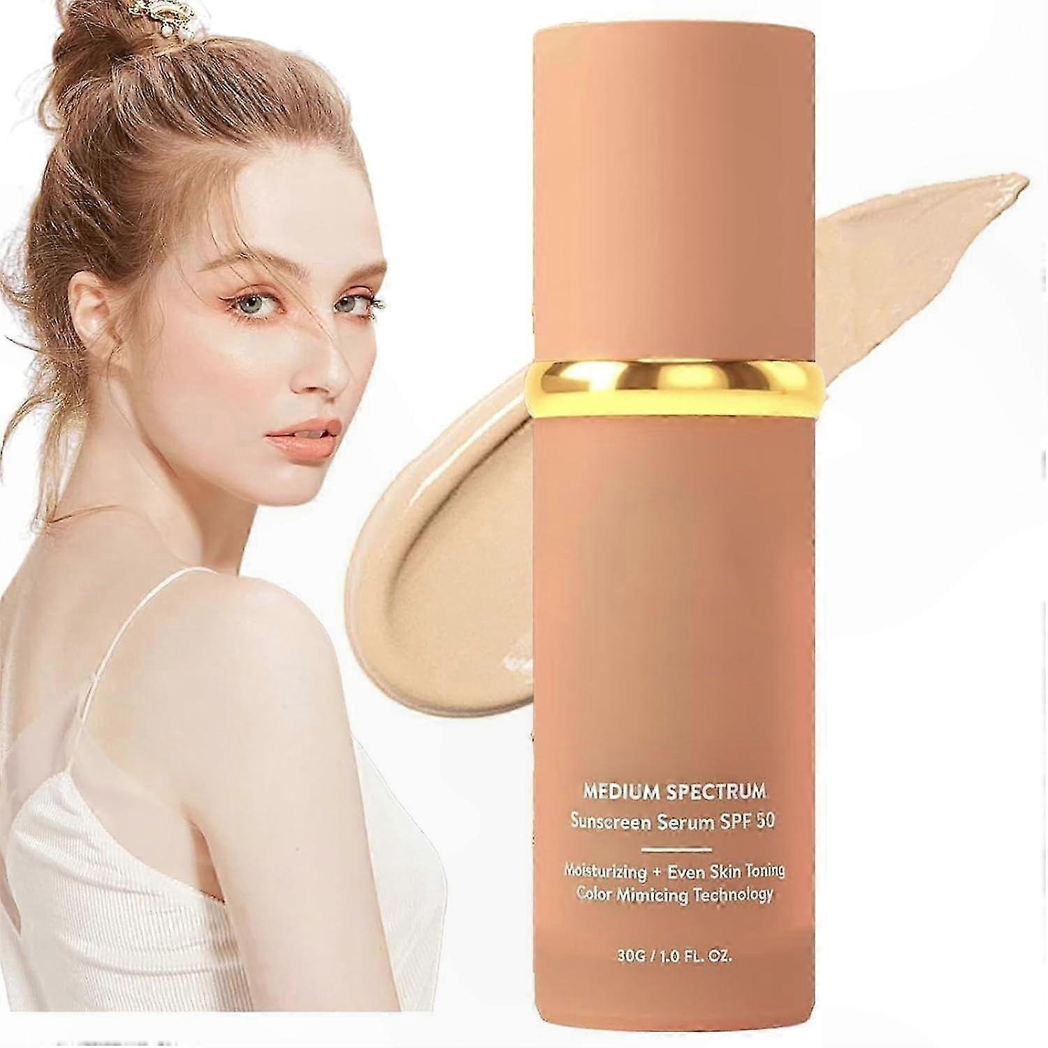 Hydrating Full Coverage Concealer with SPF50+, Longwearing & Waterproof, Ideal for Active Lifestyles