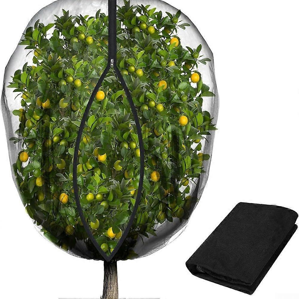 PE Mesh Garden Netting 3x3 m with Drawstring - Lightweight Plant Protection Netting for Vegetable and Flower Gardens
