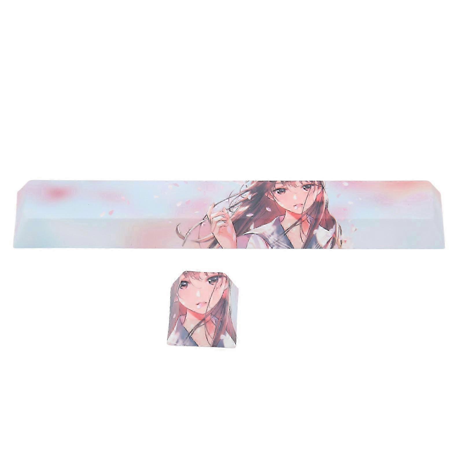 2Pcs DIY PTB Keycaps Space ESC Rich Colors Matte Fadeless Wear Resistant Keycaps for Mechanical Keyboard 2025