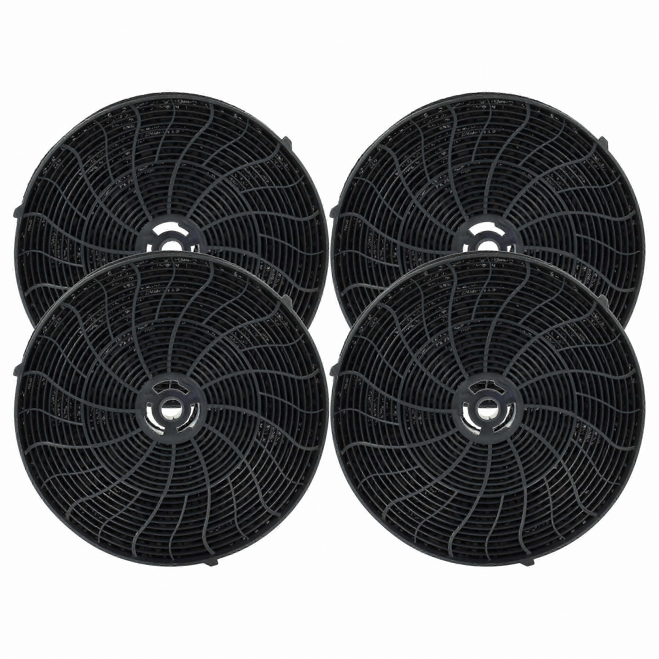 4-Pack Activated Carbon Filters for Range Hoods, Compatible with IKEA Models 303.046.32 and 303.046.13
