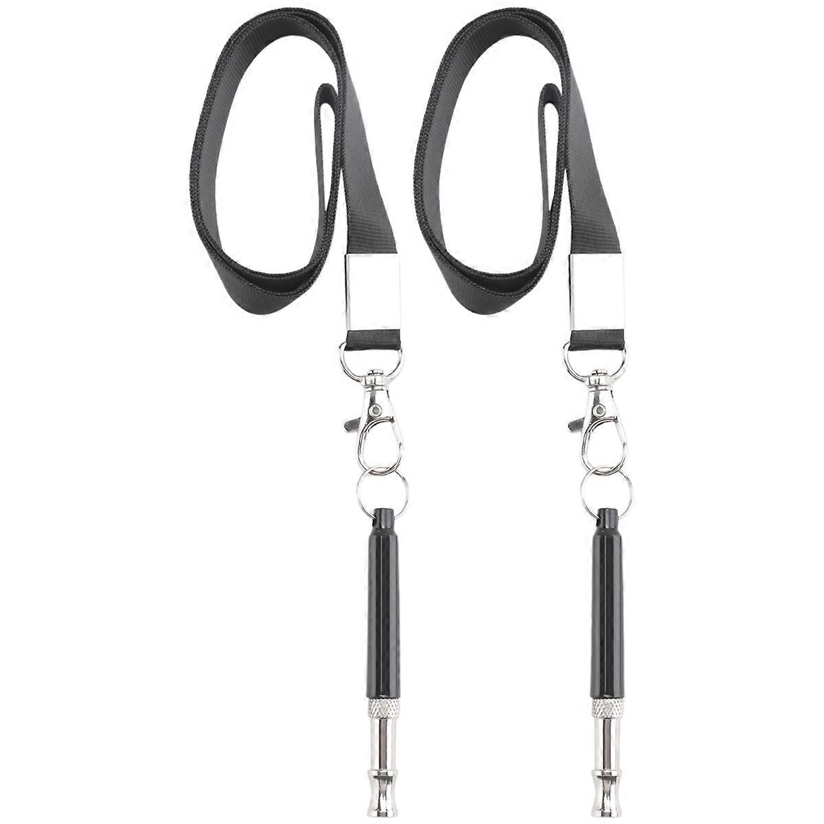 2 Pcs Ultrasonic Dog Whistle Stop Barking Dog Training Whistle