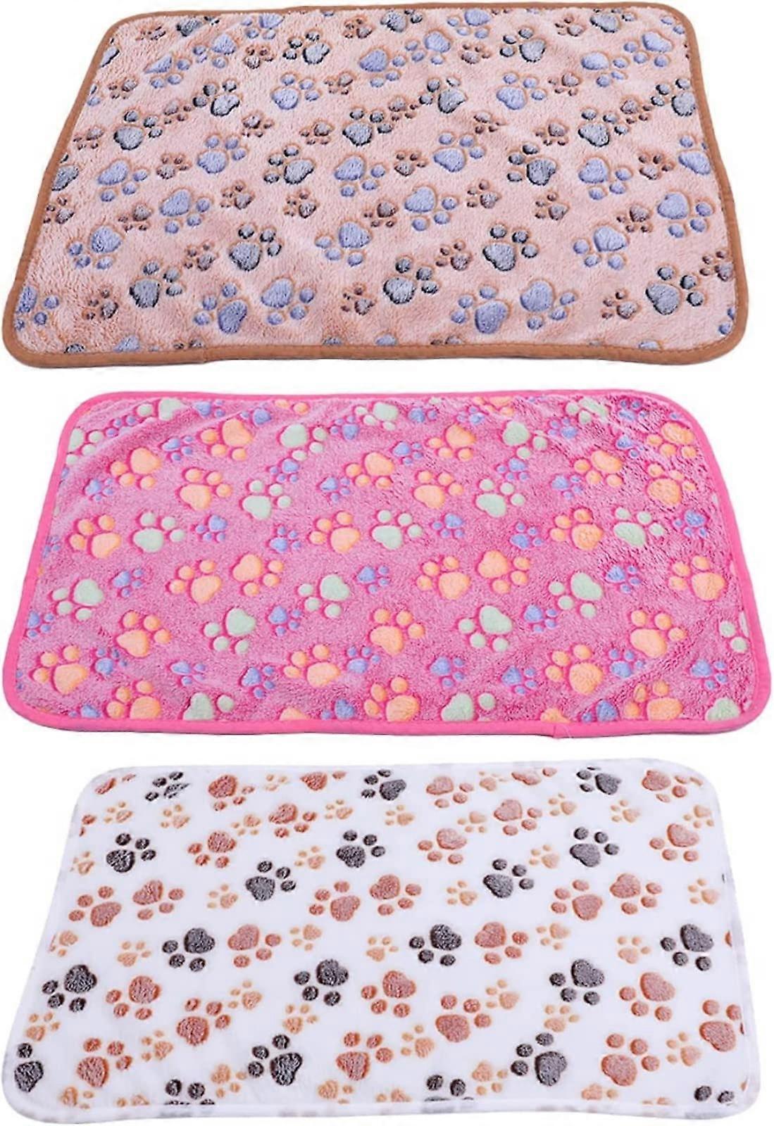 Pet Dog Blanket Medium 76X52 CM Fleece Cat Sleeping Mat For Puppies And Kittens Soft Blanket For Dogs And Cats