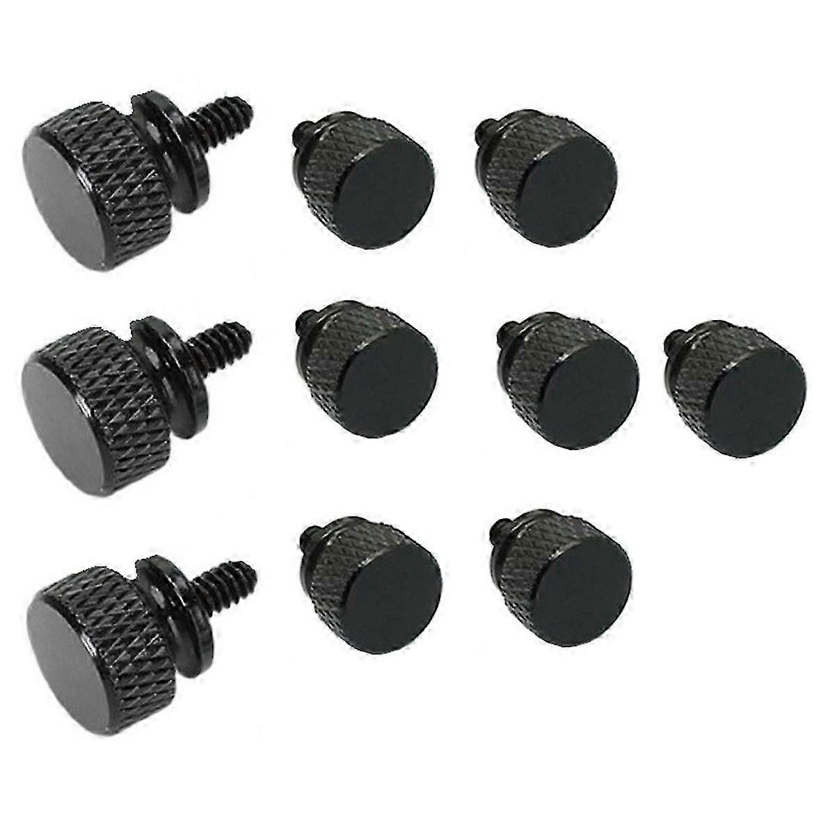 10個/ロット UNC6 -32 M3.5 ハンドスクリュー GPUホルダー PSU コンピューターケース サイドパネルネジ PC アセンブリ W