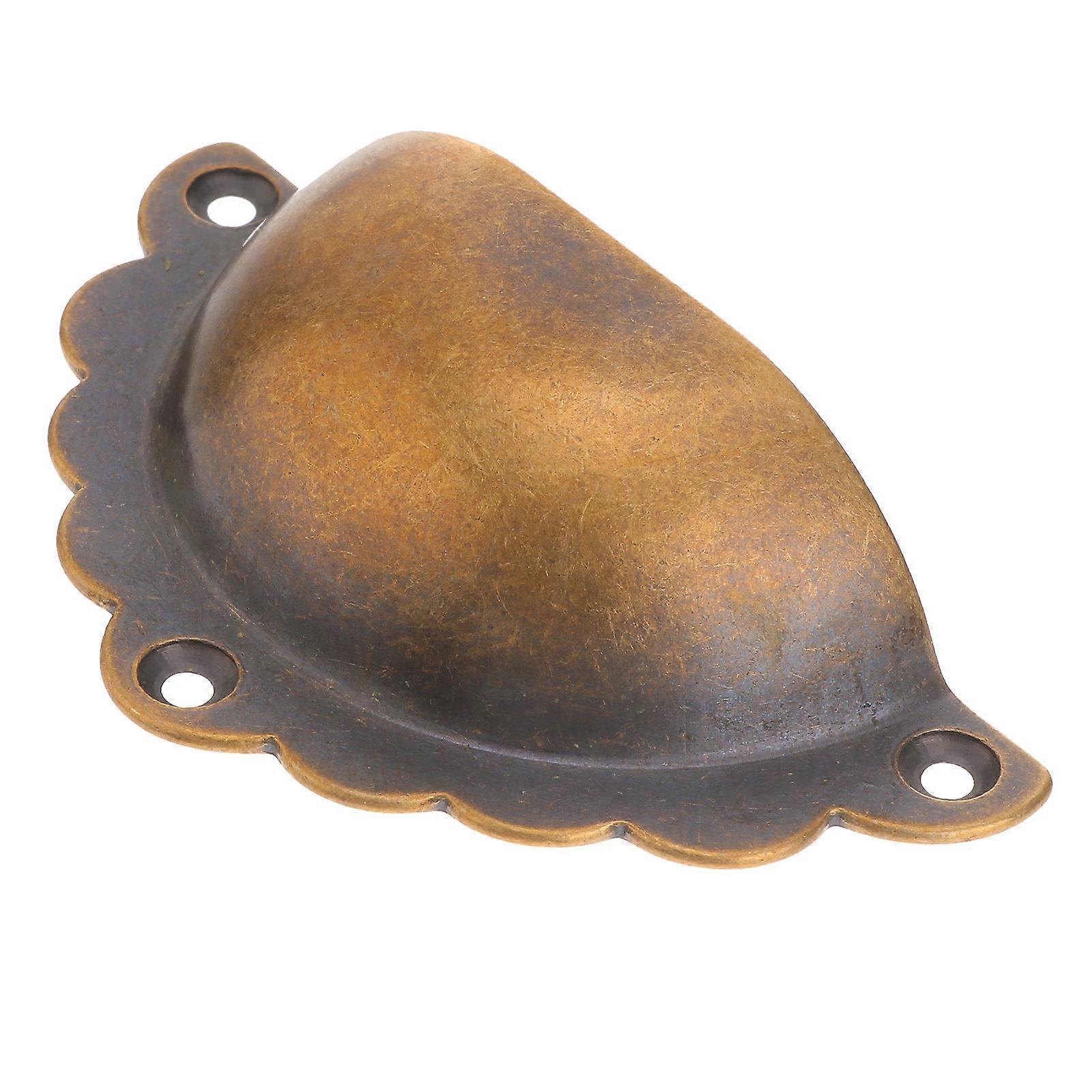 Copper Wardrobe Pulls Semicircle Door Handle for Door 2Pcs Pack