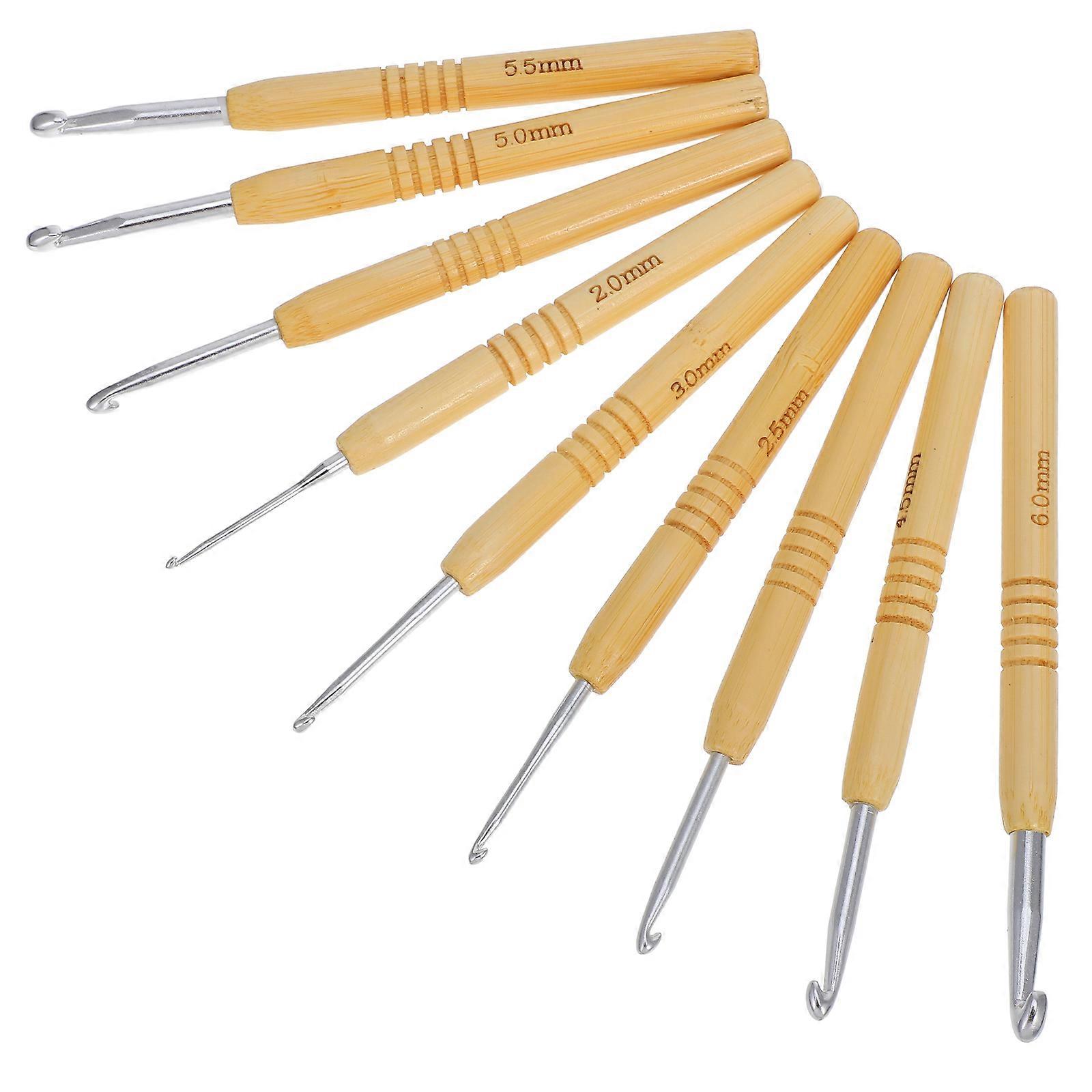 Hair Crochet Hook for Braids Single Ended Tool 36Pcs Set