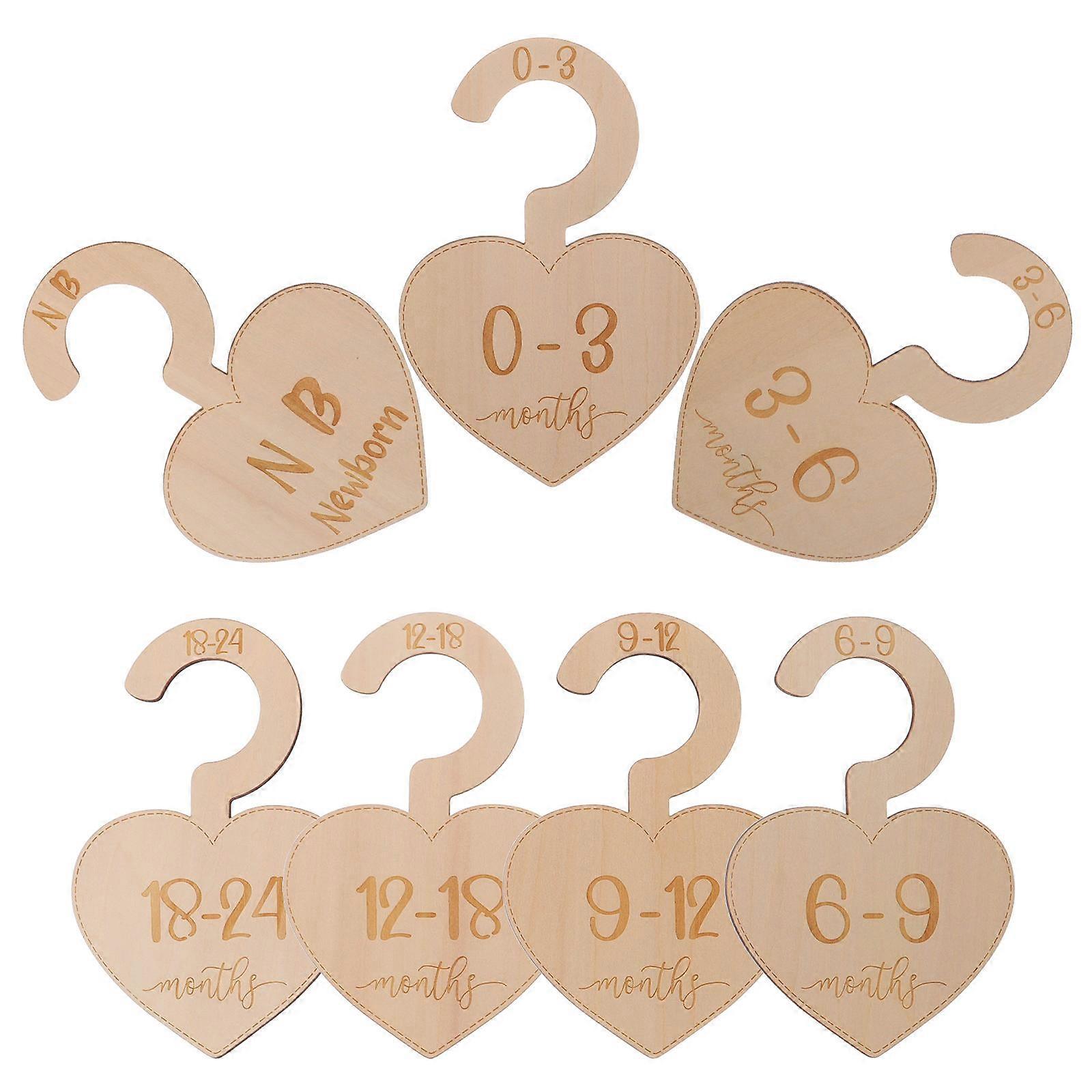 Toddler Hanger Closet Divider 21 Pcs Keep Clothes Orderly Suitable For Infants Lightweight Simple Style
