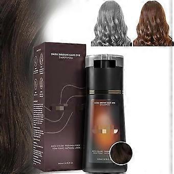 Shampoo dye plant formula gentle fast color shampoo one wash color dye dark brown