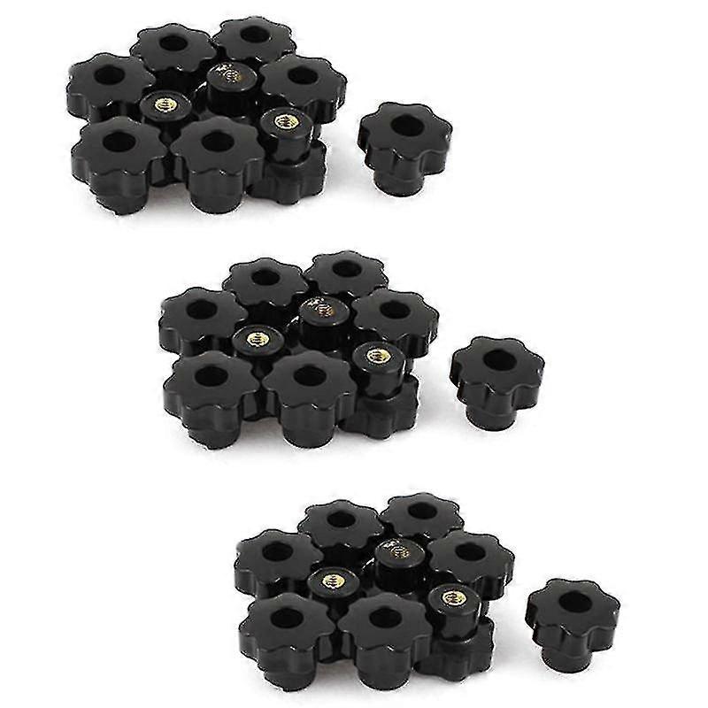 30 قطعة 32 ملليمتر ضياء M6 الموضوع المسمار على نوع ستار رئيس لقط مقبض مقبض