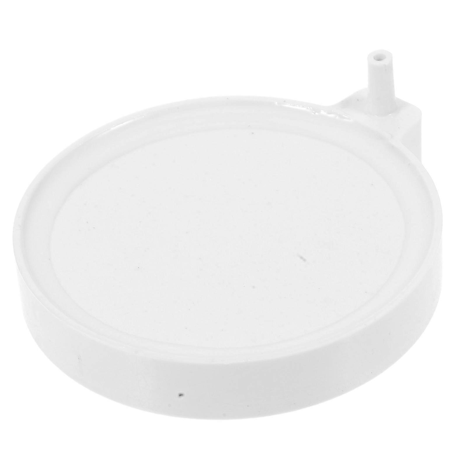 Household Aquarium Diffuser Disc Uniform Bubbles Durable Ceramic Material 8cm Diameter Fish Tank Accessories 1Pack